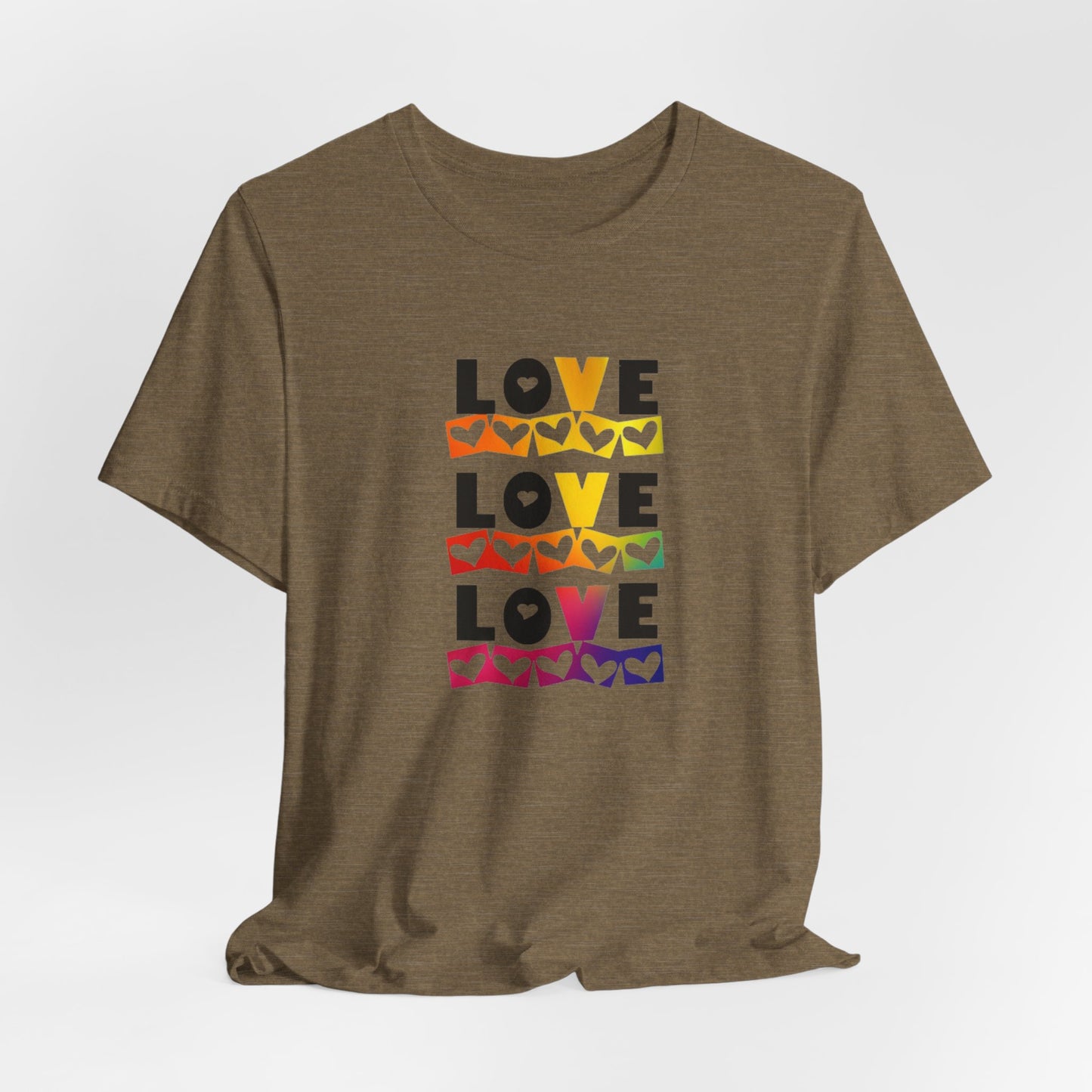 Love love love Unisex Jersey Short Sleeve Tee