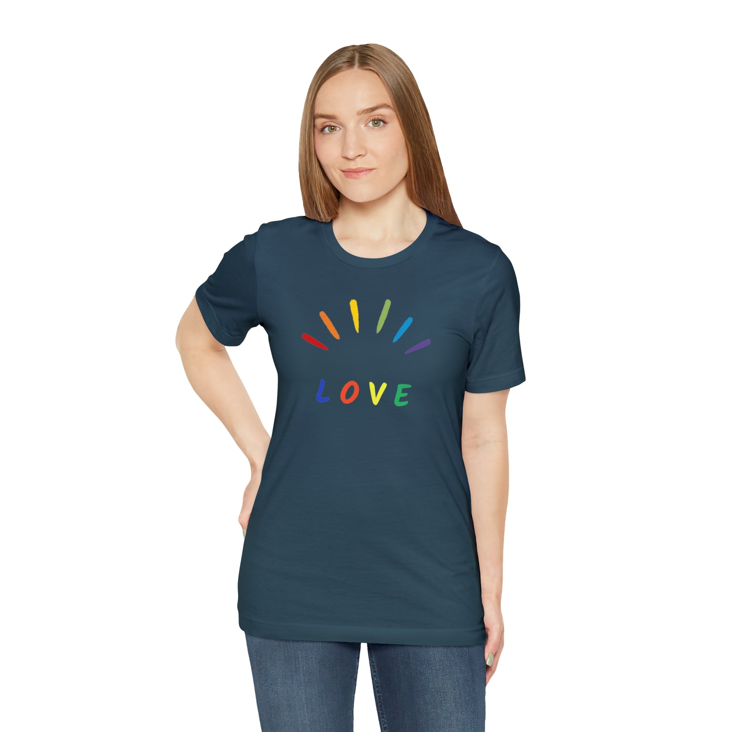 Love Unisex Jersey Short Sleeve Tee
