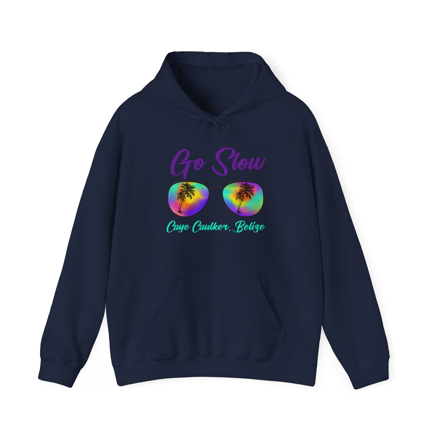 Go Slow Glasses Unisex Heavy Blend™ Hooded Sweatshirt