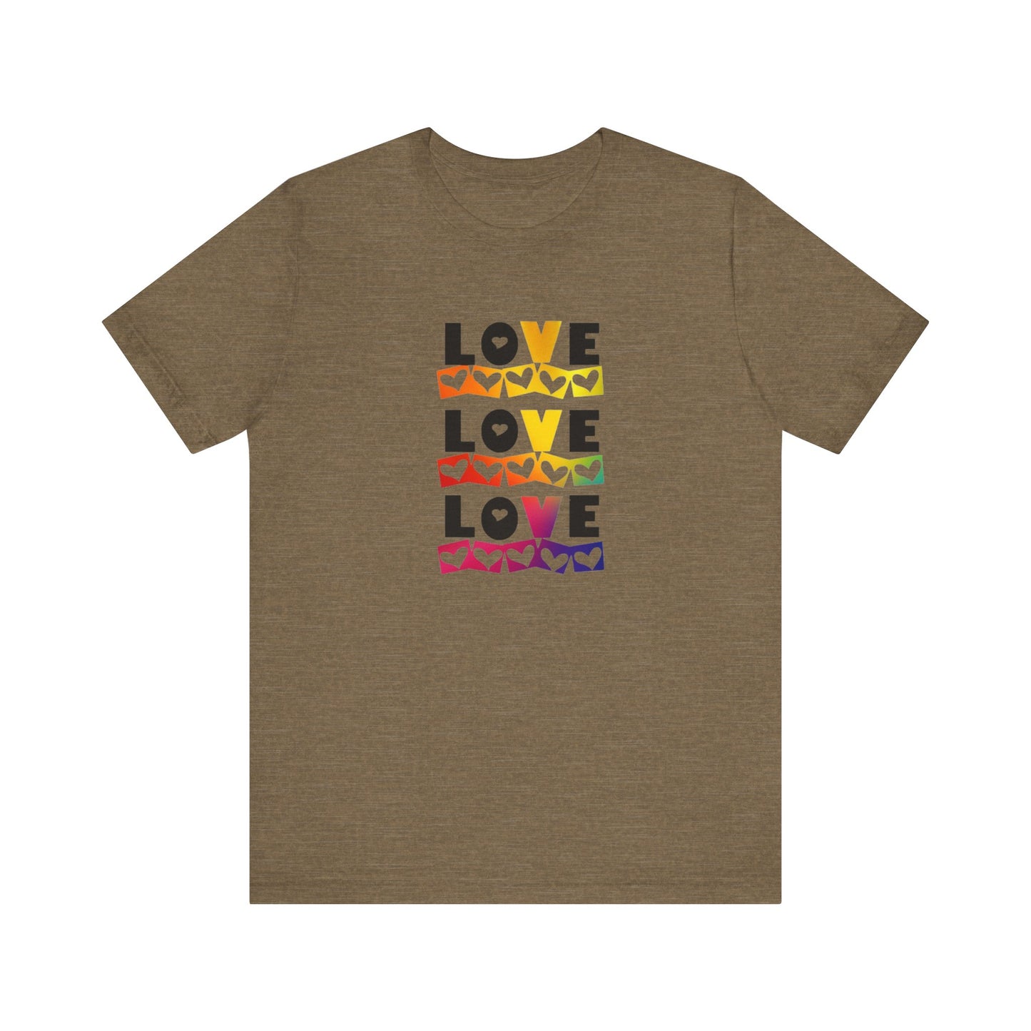 Love love love Unisex Jersey Short Sleeve Tee