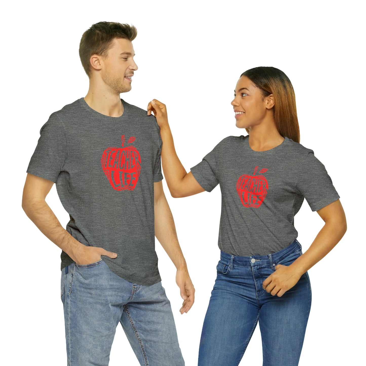 Apple a day Unisex Jersey Short Sleeve Tee