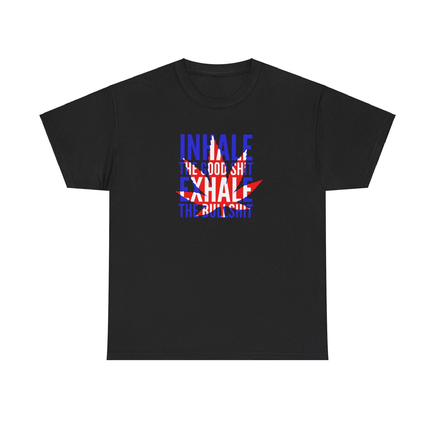 Inhale/ exhale Unisex Heavy Cotton Tee