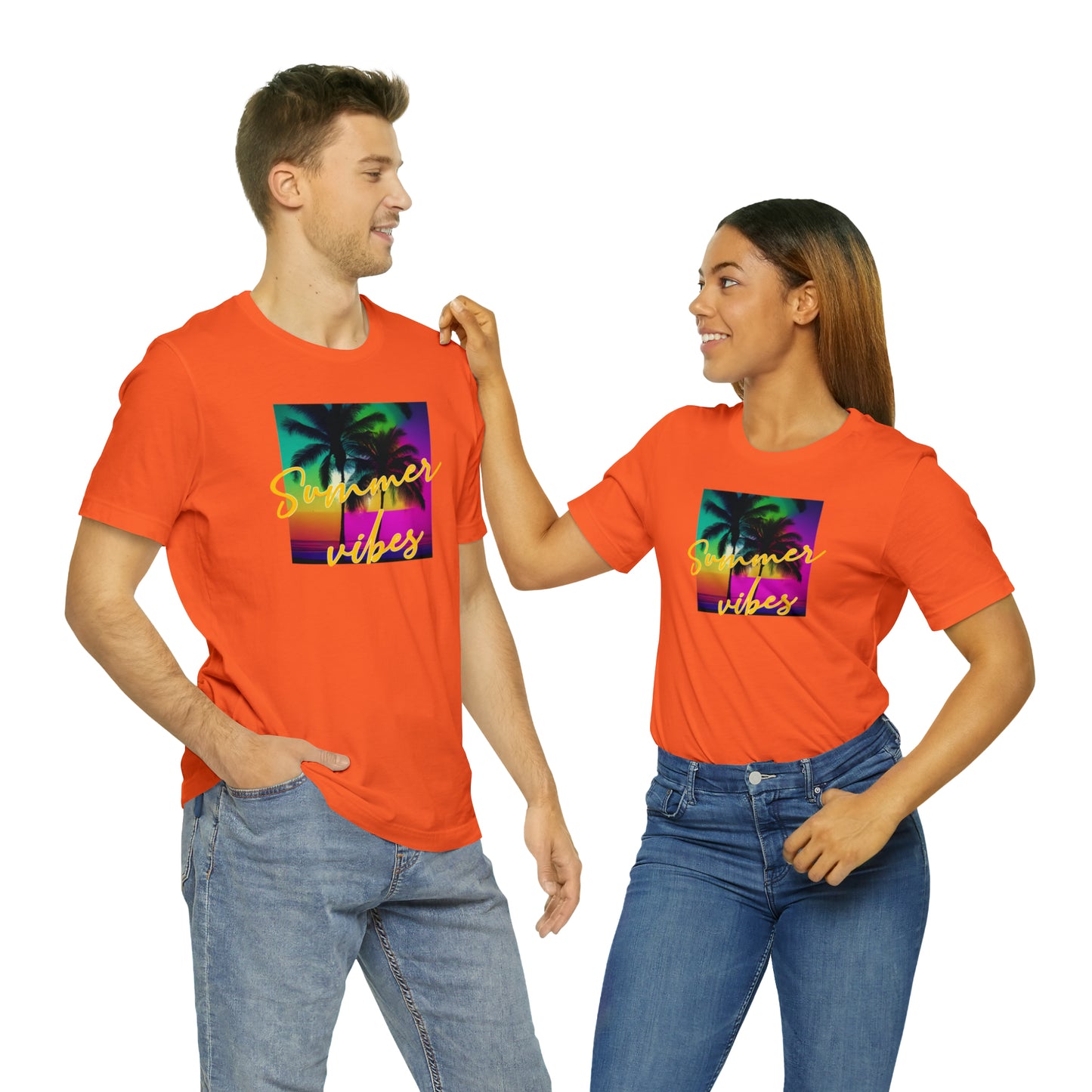 Summer Color Unisex Jersey Short Sleeve Tee