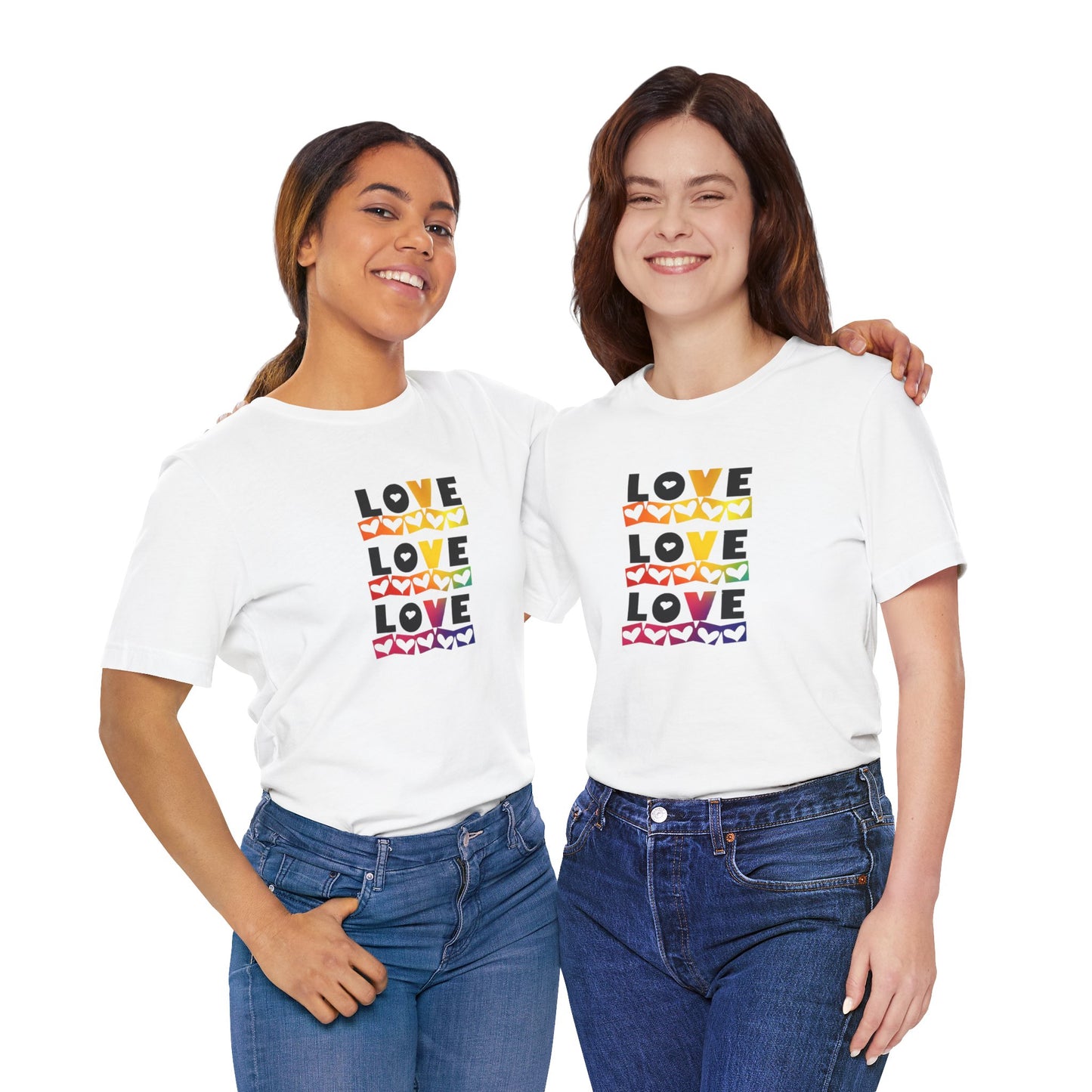 Love love love Unisex Jersey Short Sleeve Tee