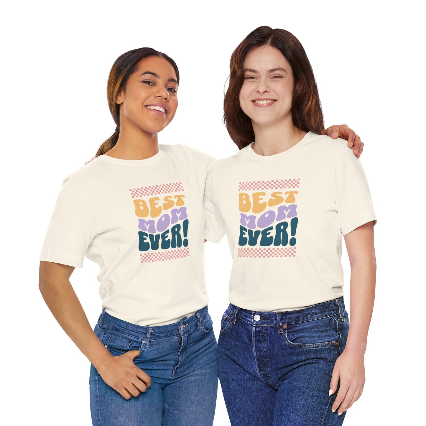 Best Mom Ever Jersey Short Sleeve Tee