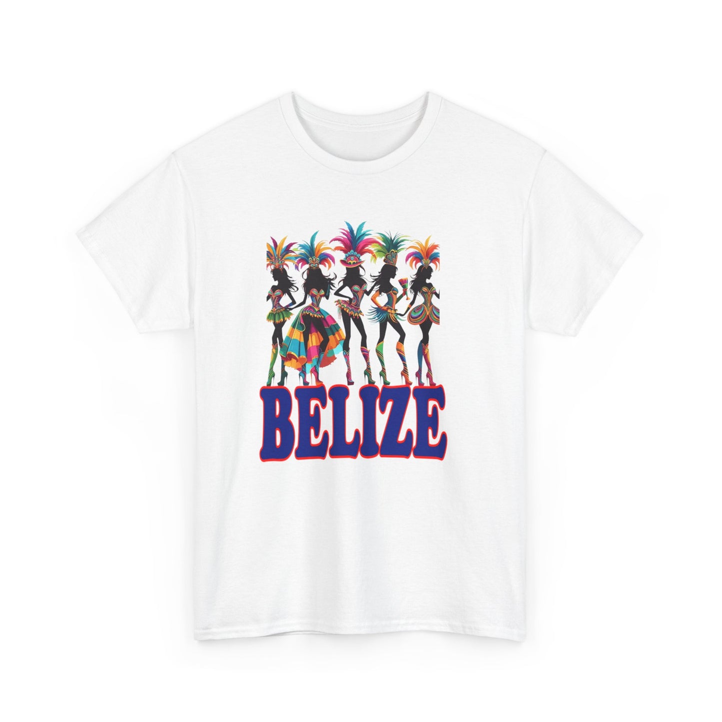Belize Carnival Vibes Unisex Heavy Cotton Tee