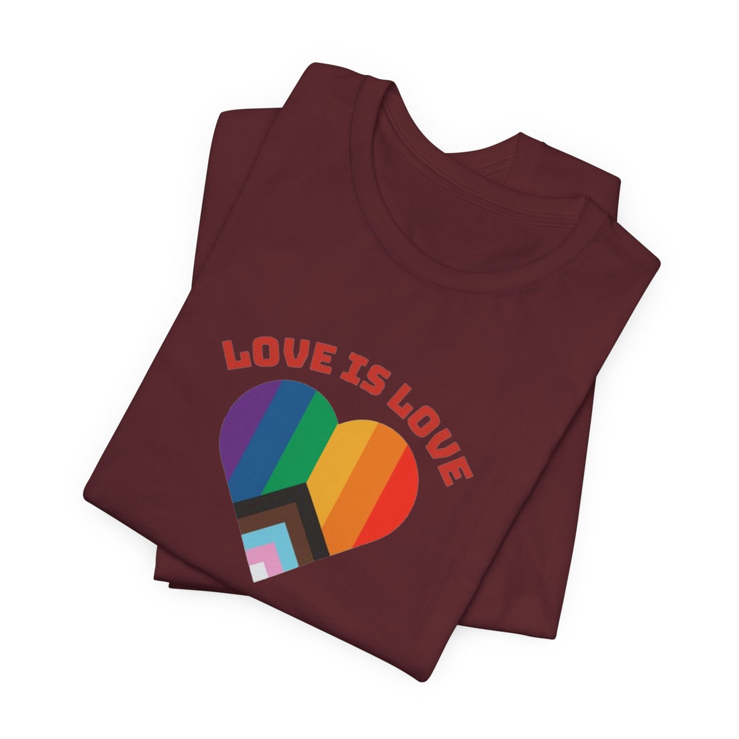 Love is Love Unisex Jersey Short Sleeve Tee
