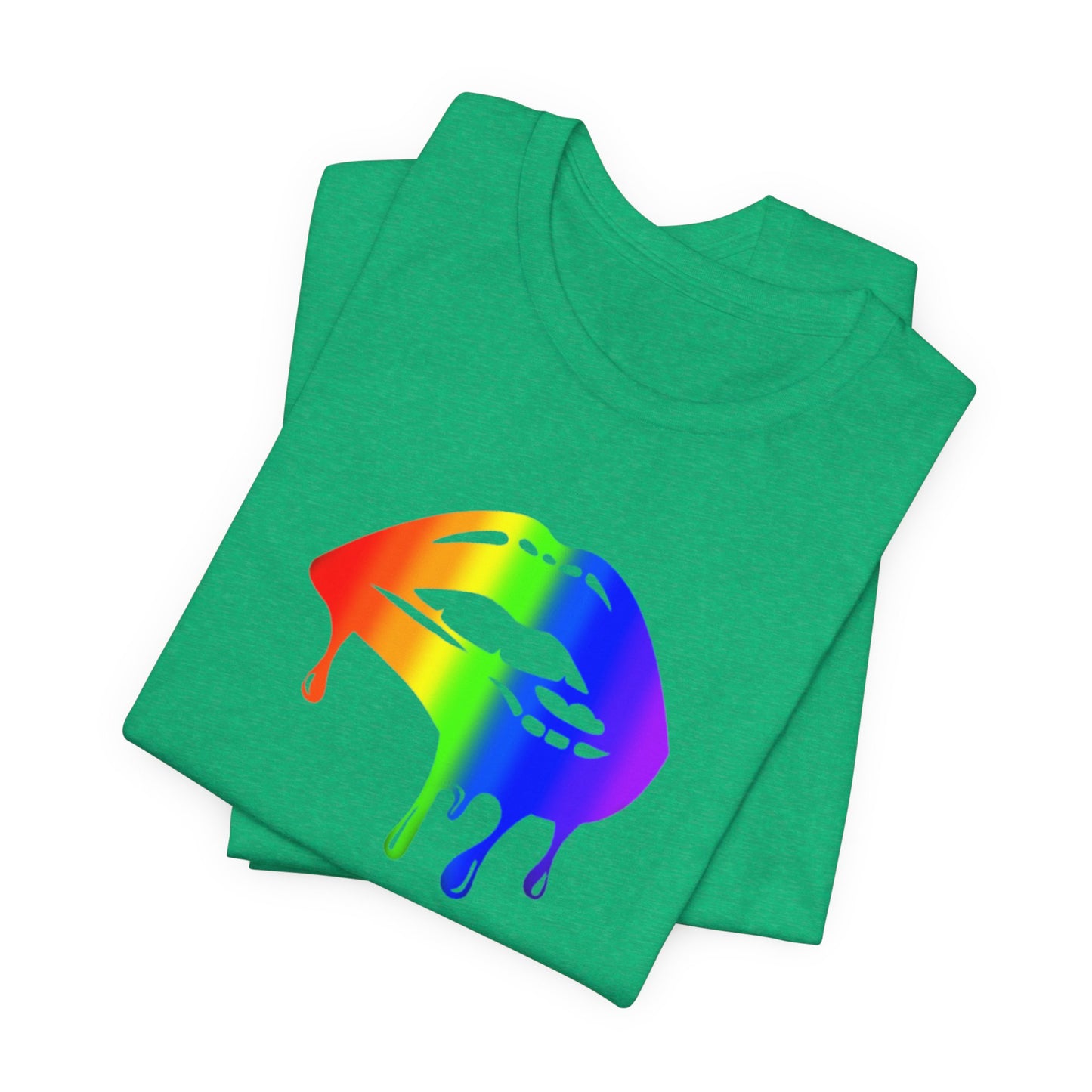 Pride lips Unisex Jersey Short Sleeve Tee