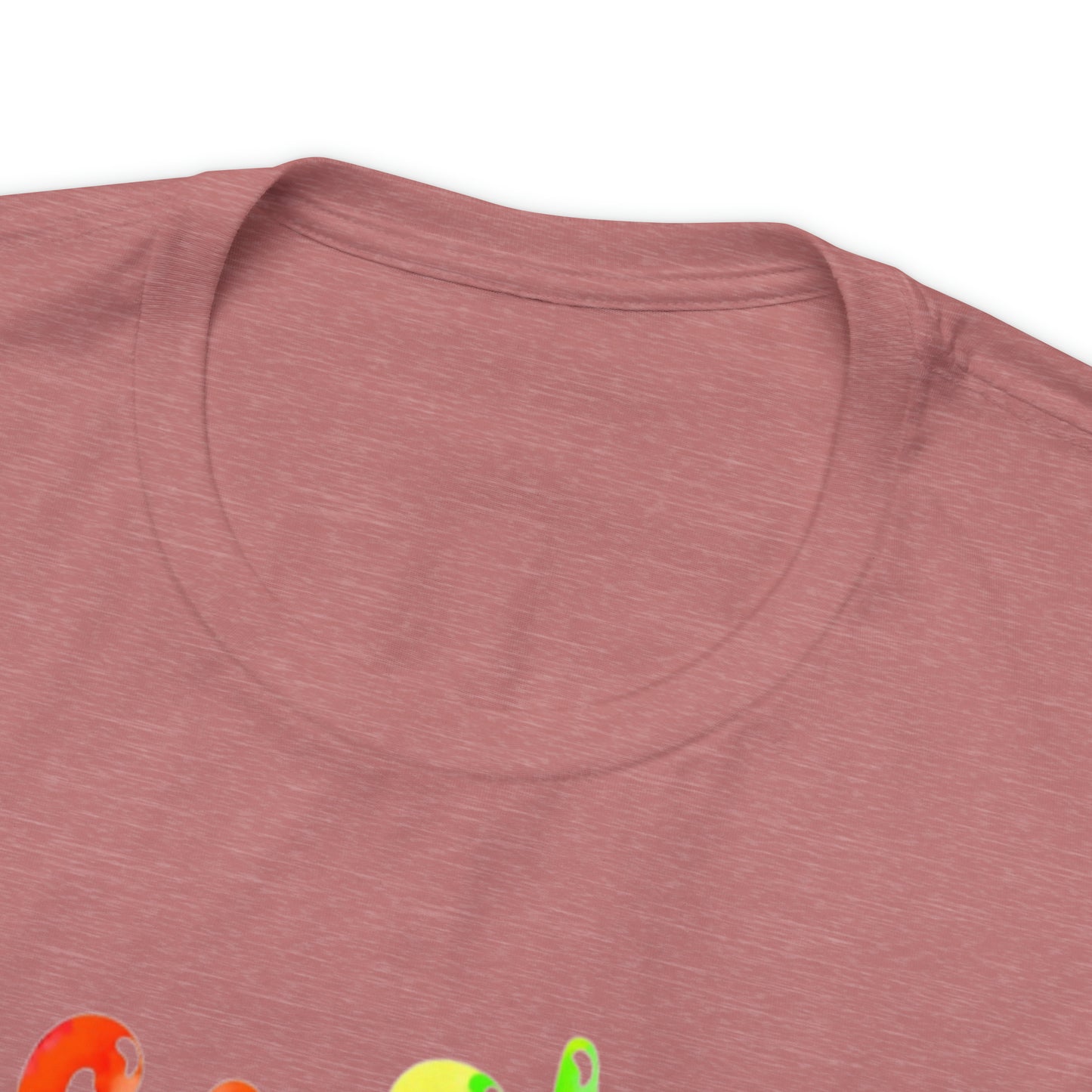Go Slow Rainbow Unisex Jersey Short Sleeve Tee