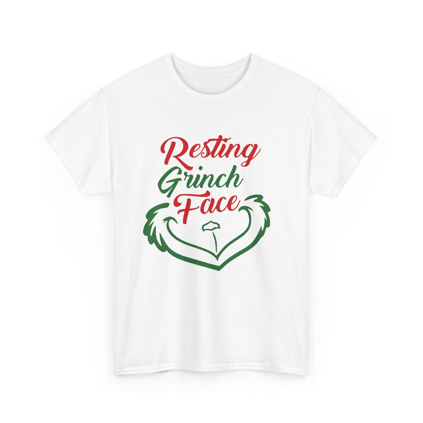 Resting Grinch Face Cotton Tee