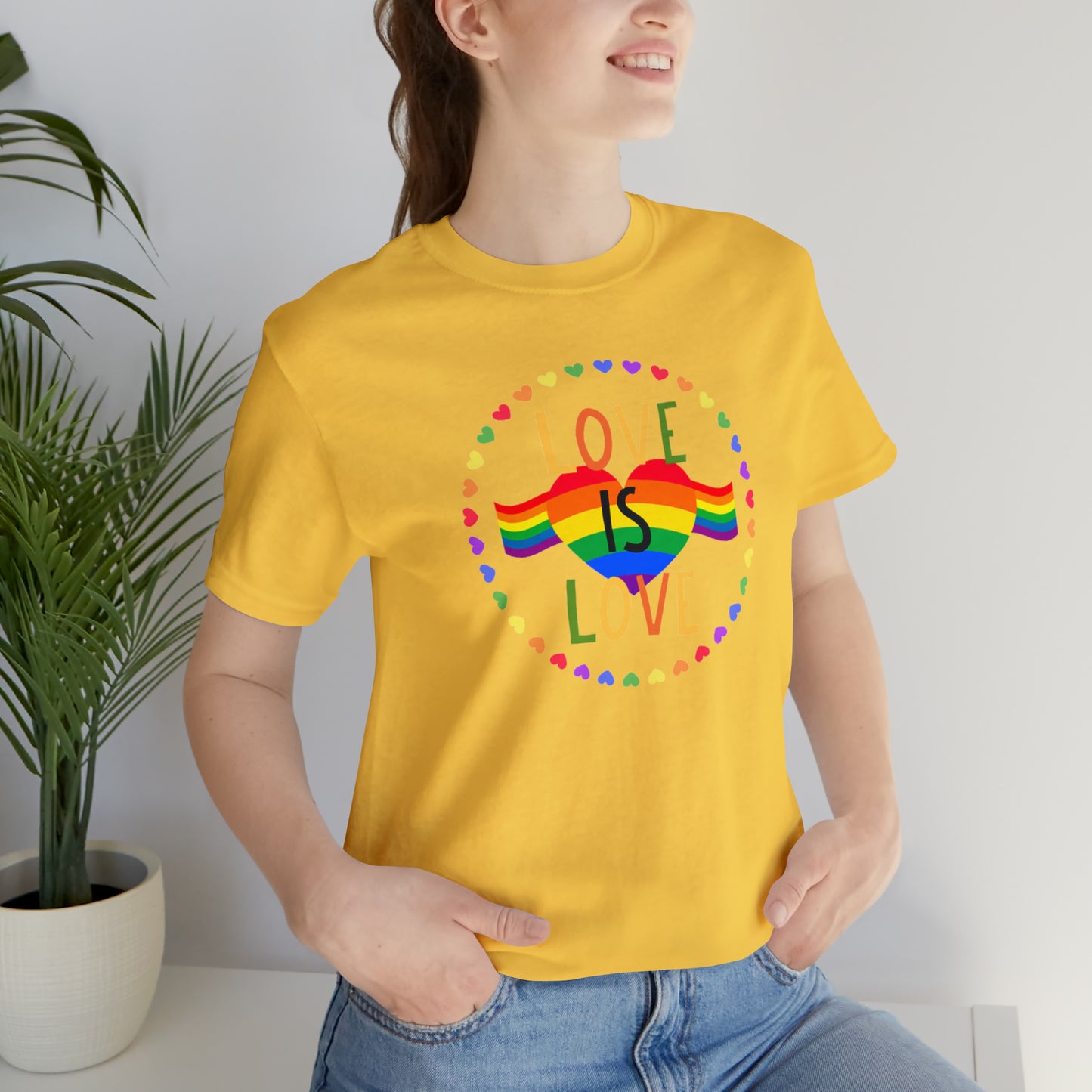 Love Unisex Jersey Short Sleeve Tee