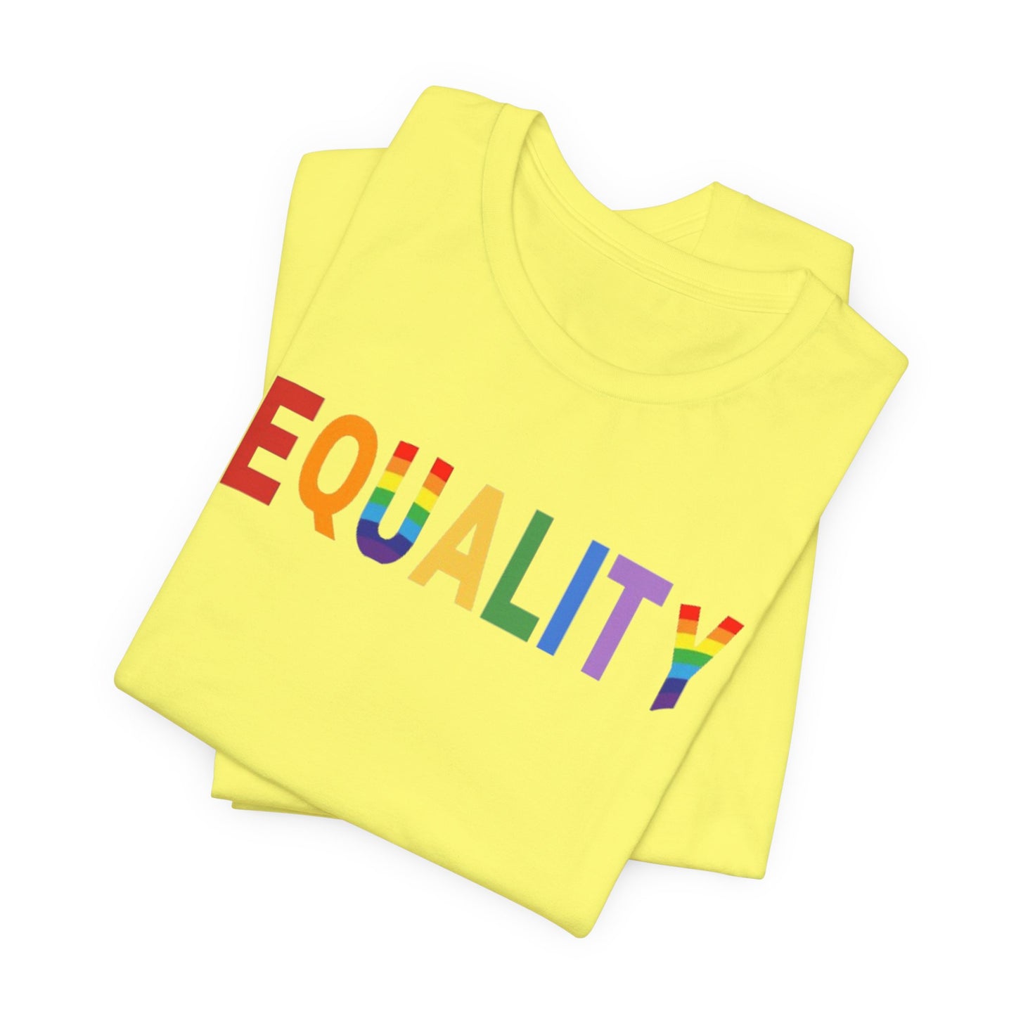 EQUALITY Unisex Jersey Short Sleeve Tee