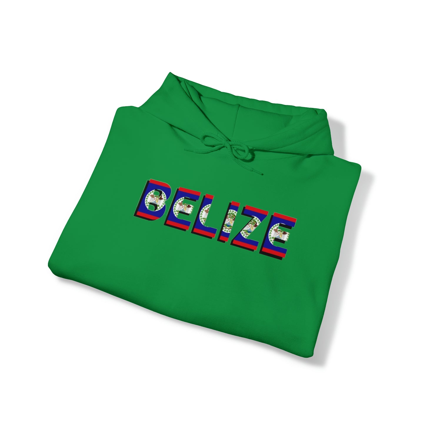 Belize flag Unisex Heavy Blend™ Hooded Sweatshirt