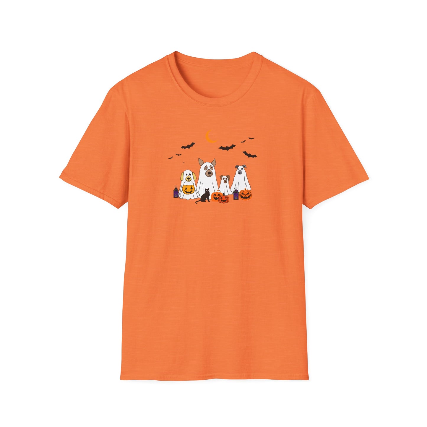 Ghost Pups Unisex Softstyle T-Shirt