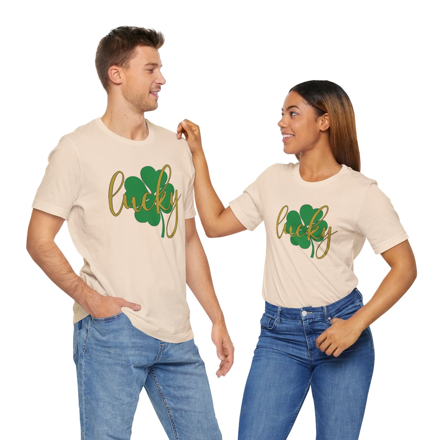lucky gold Short Sleeve Tee