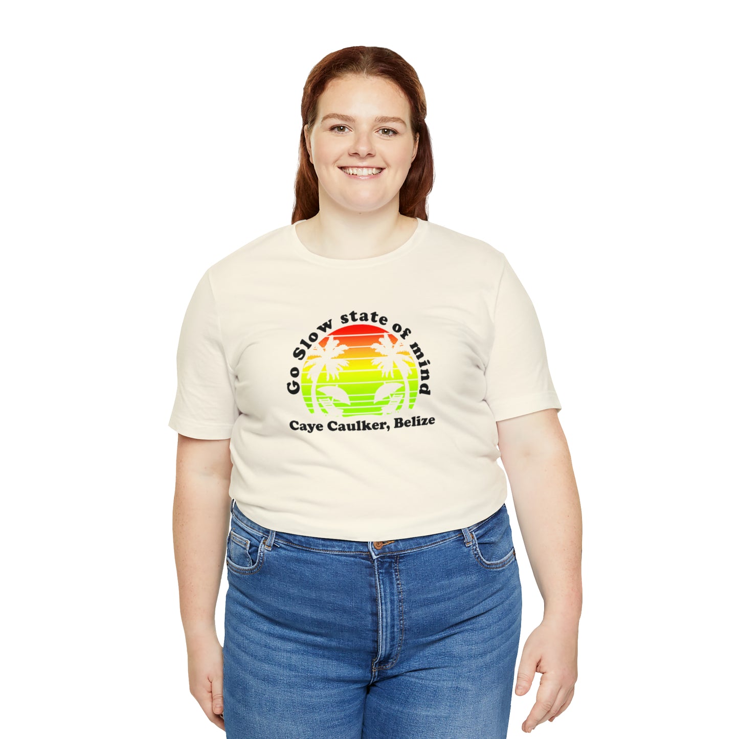 Unisex Go Slow State of mind Short Sleeve Tee