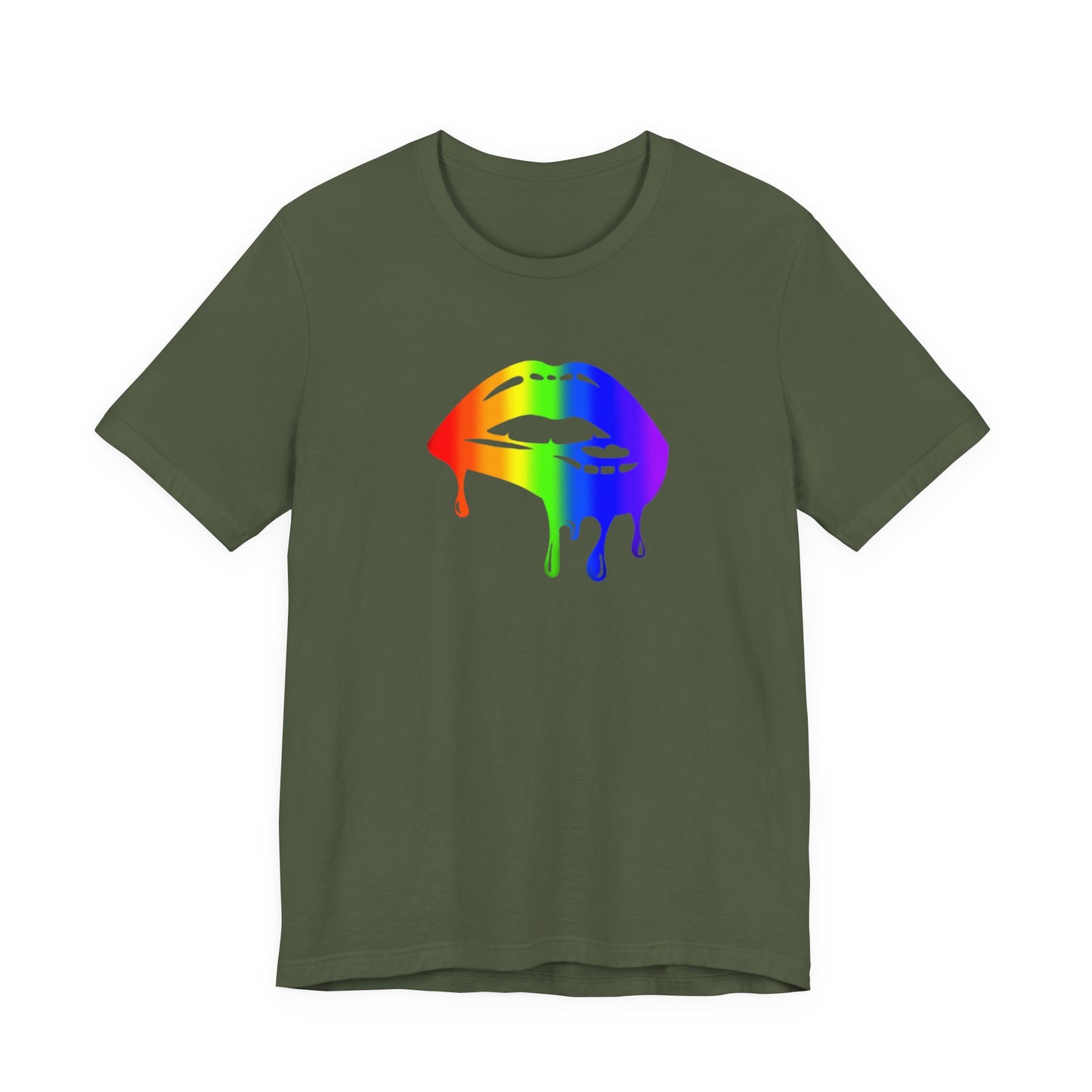 Pride lips Unisex Jersey Short Sleeve Tee