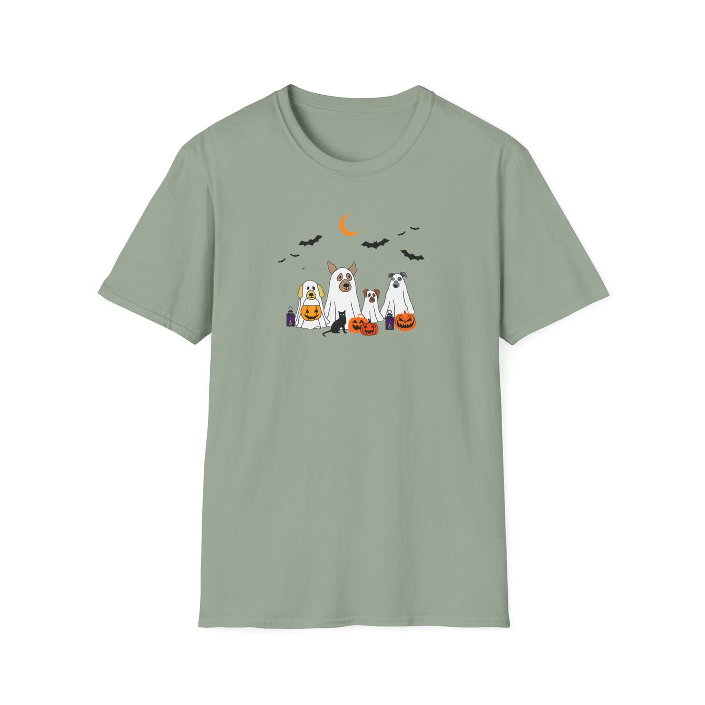 Ghost Pups Unisex Softstyle T-Shirt