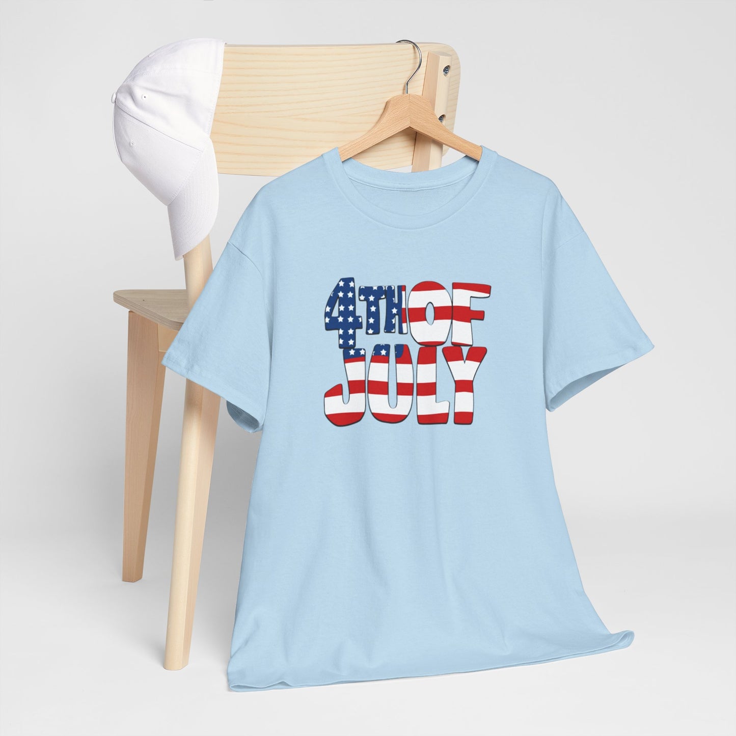 Happy 4th Unisex Heavy Cotton Tee