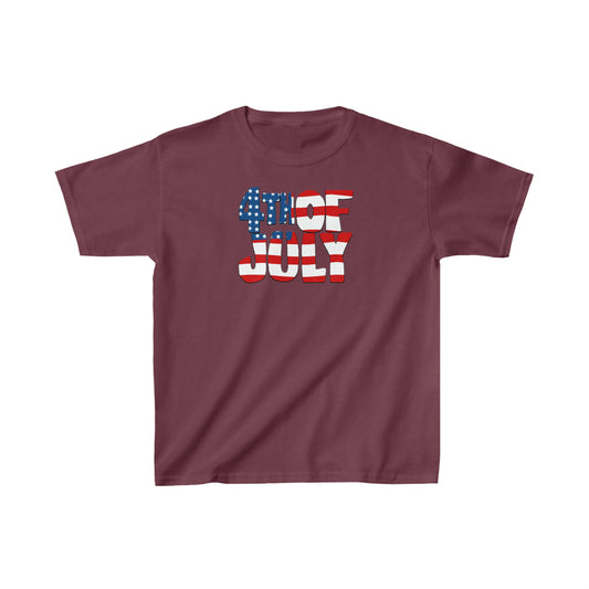 4th of July Kids Heavy Cotton™ Tee