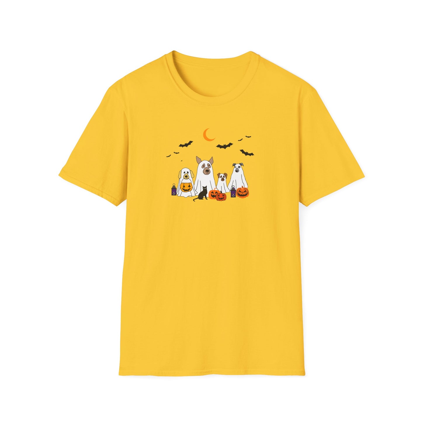 Ghost Pups Unisex Softstyle T-Shirt
