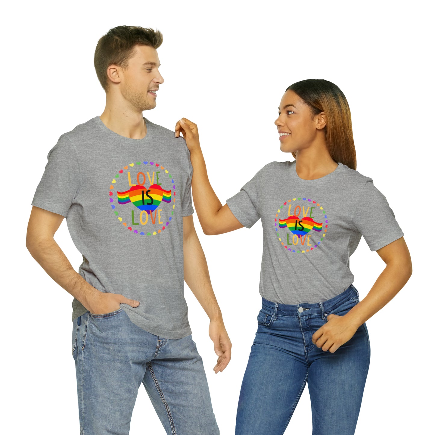 Love Unisex Jersey Short Sleeve Tee