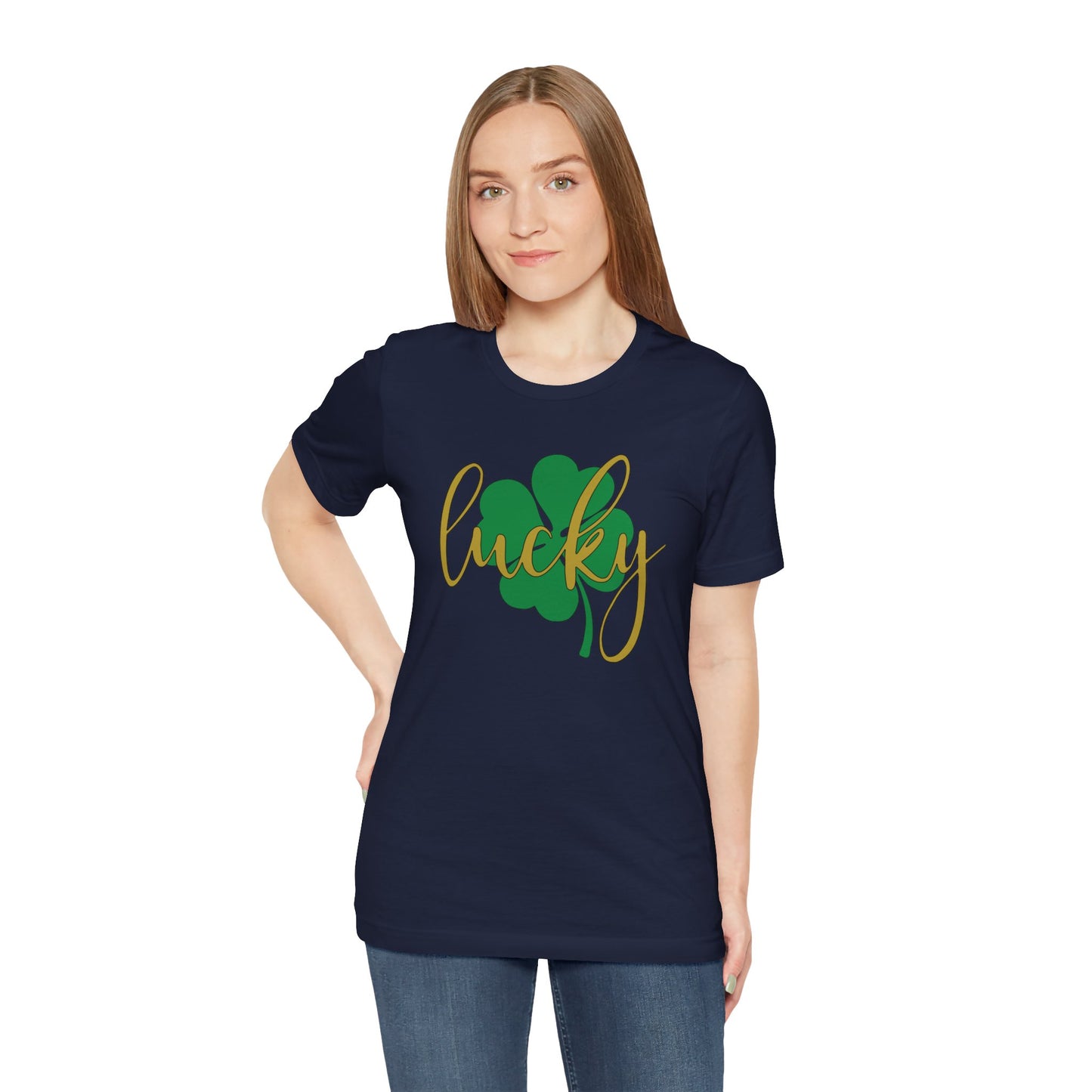 lucky gold Short Sleeve Tee