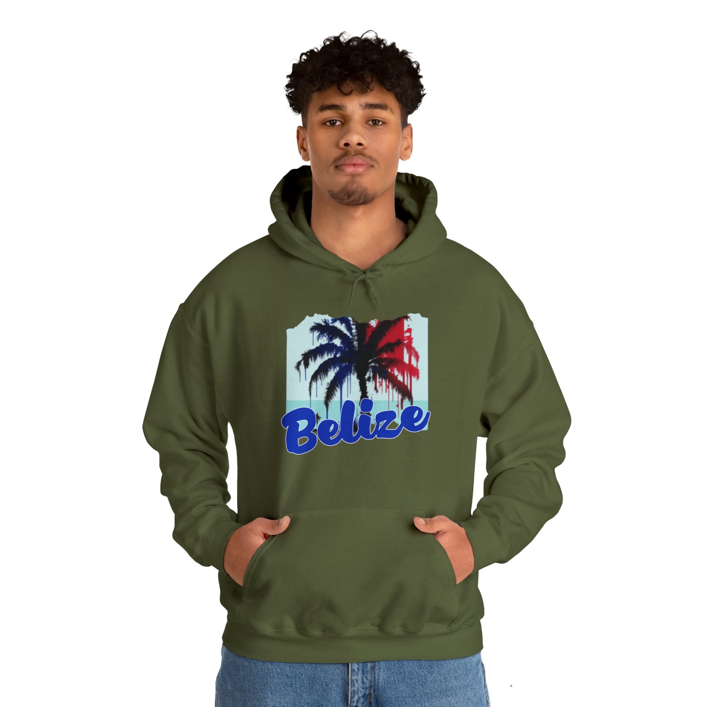 Belize Unisex Heavy Blend™ Hooded Sweatshirt