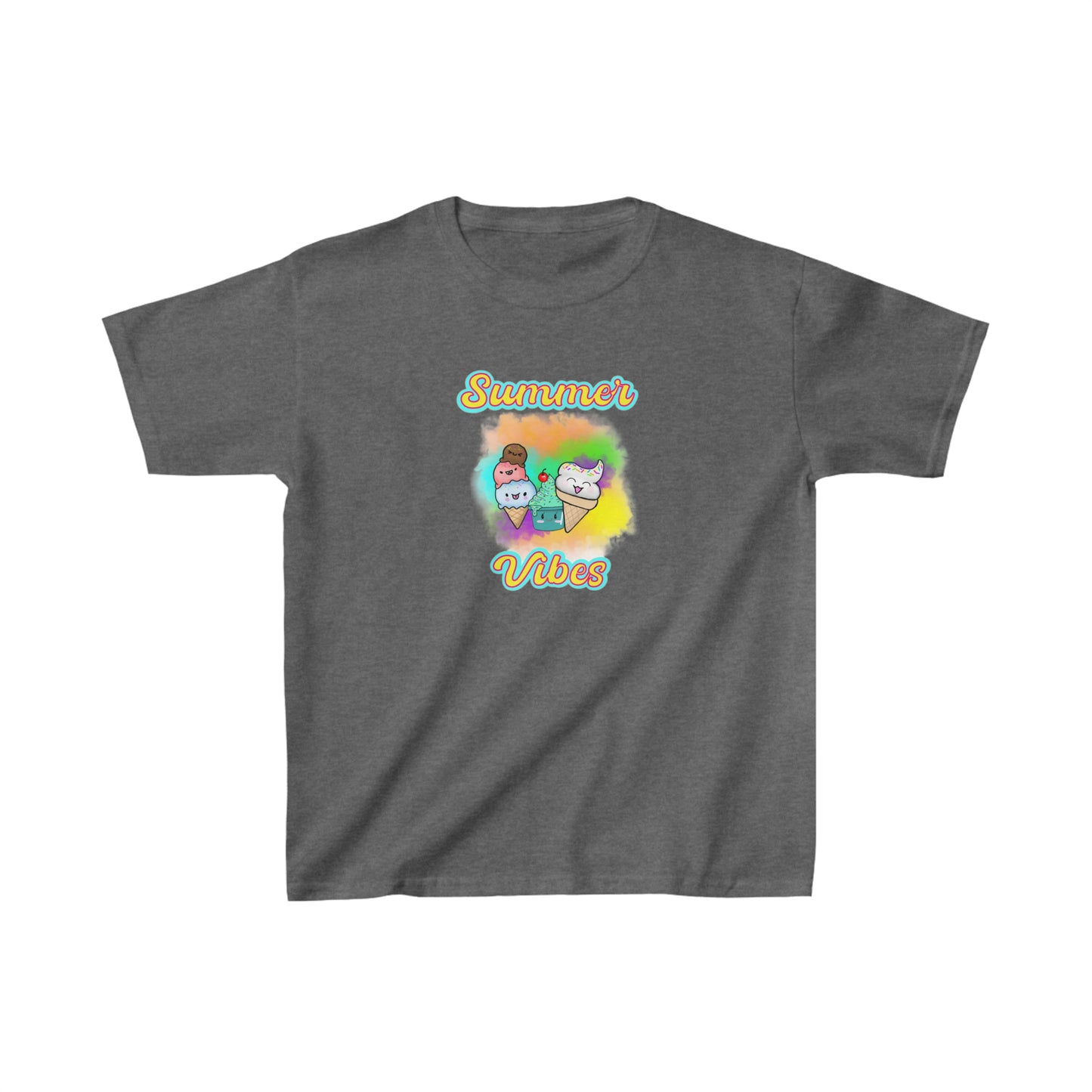 Kids Summer Vibes Heavy Cotton™ Tee