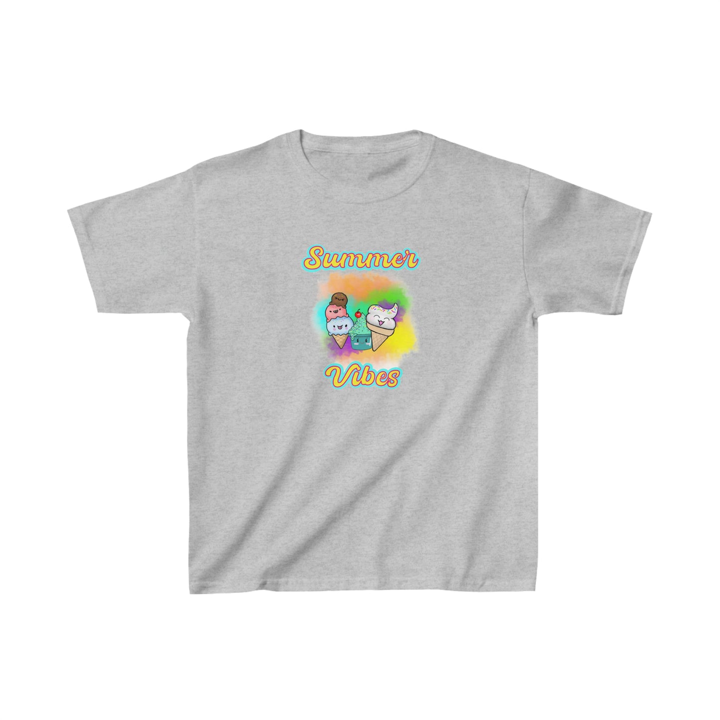 Kids Summer Vibes Heavy Cotton™ Tee