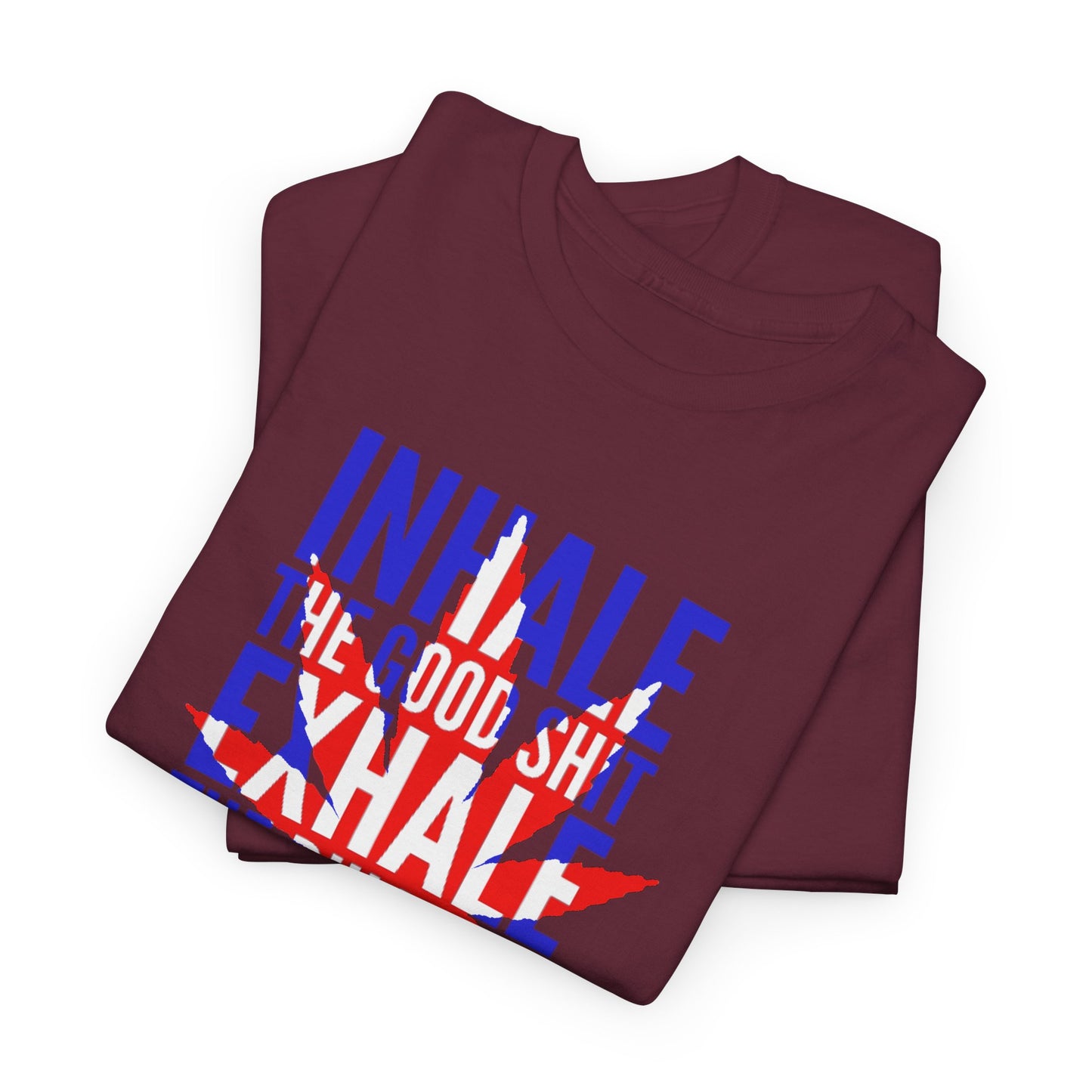 Inhale/ exhale Unisex Heavy Cotton Tee
