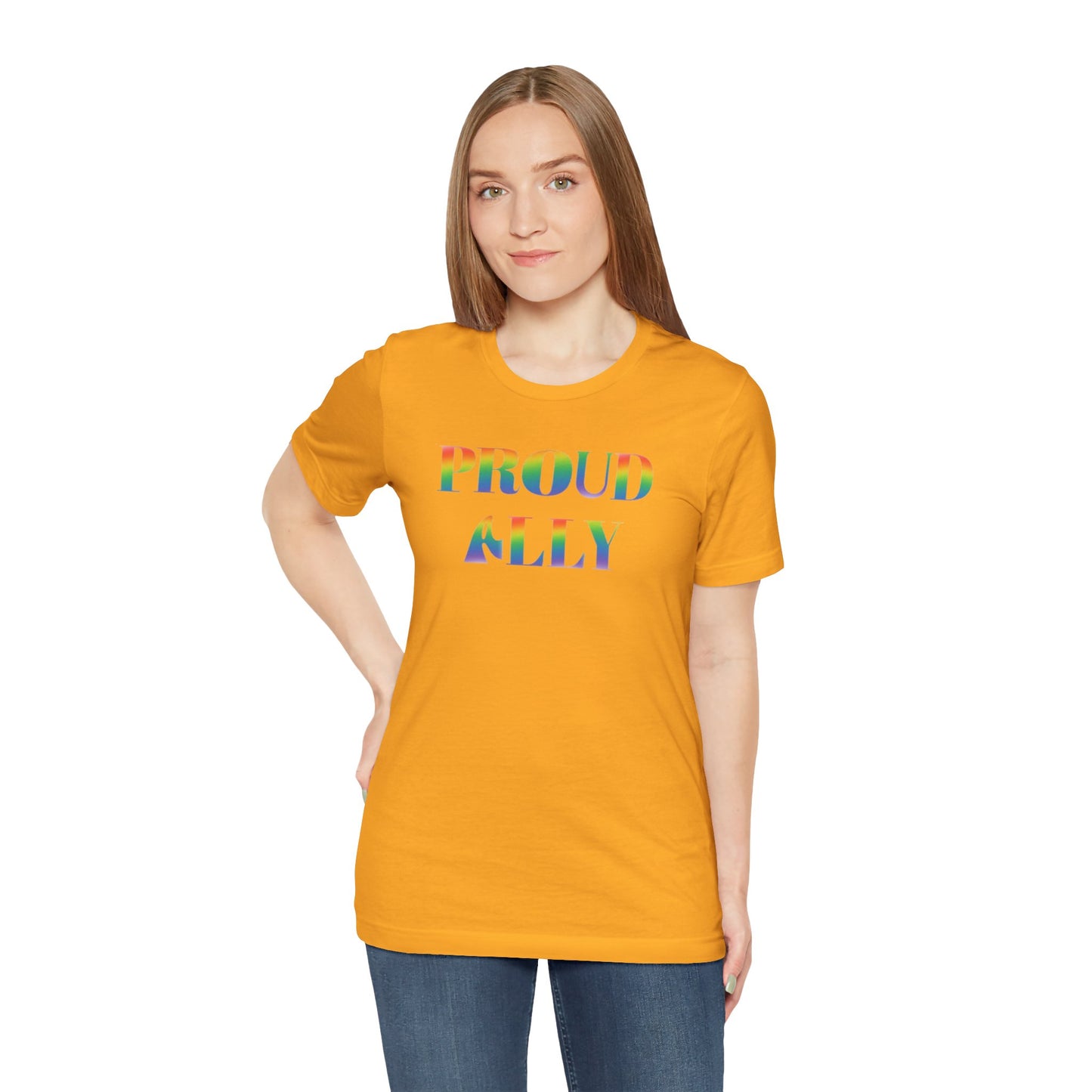 Proud Ally Unisex Jersey Short Sleeve Tee