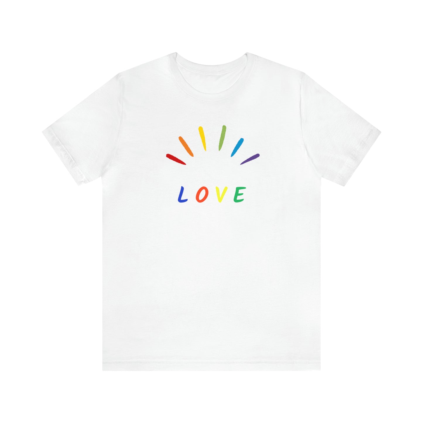 Love Unisex Jersey Short Sleeve Tee