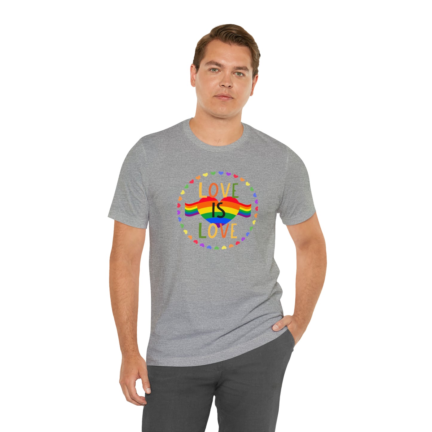 Love Unisex Jersey Short Sleeve Tee