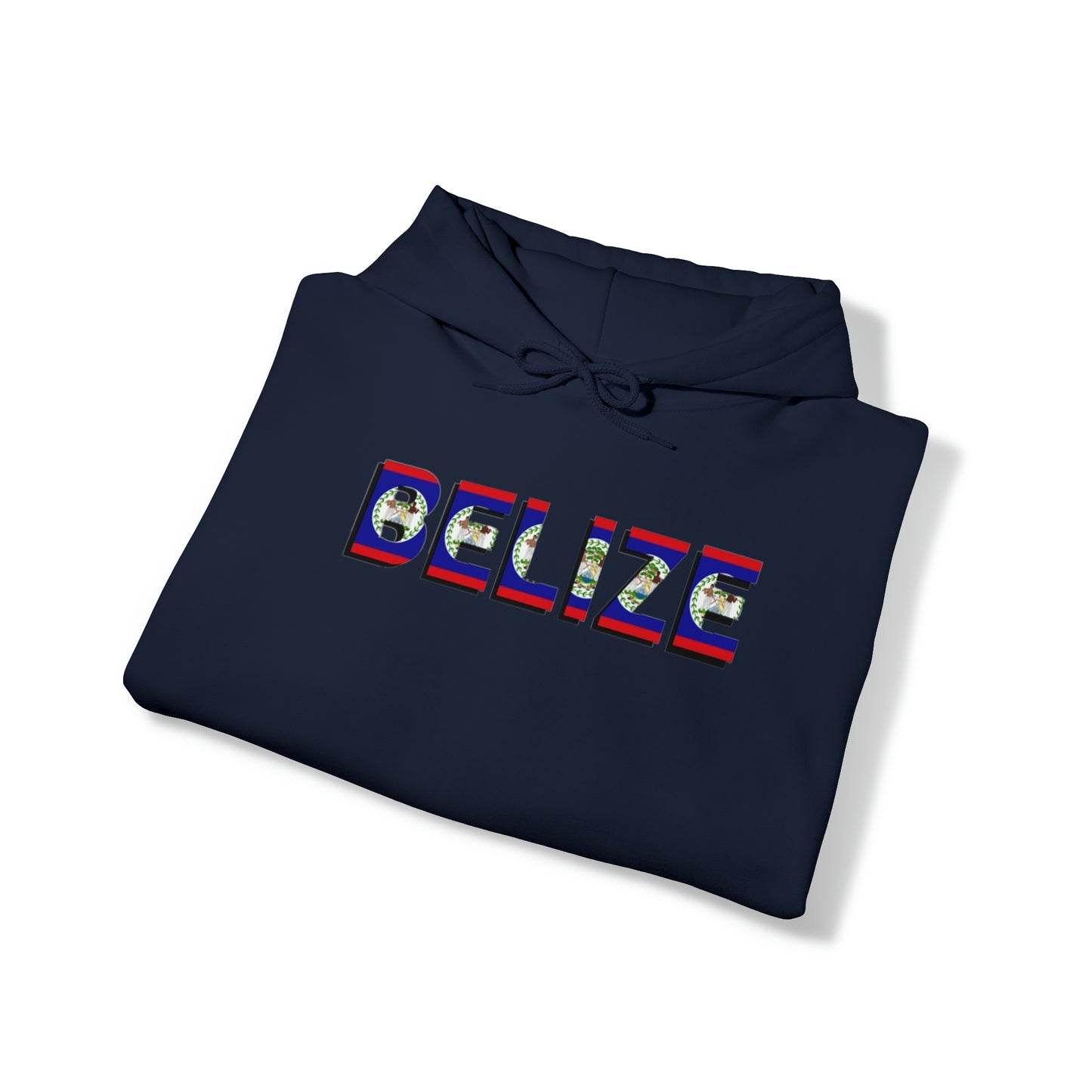 Belize flag Unisex Heavy Blend™ Hooded Sweatshirt