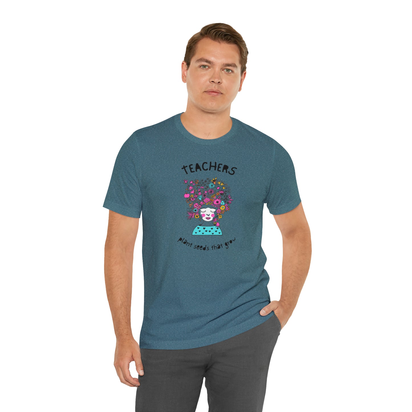 Plant seeds Unisex Jersey Short Sleeve Tee