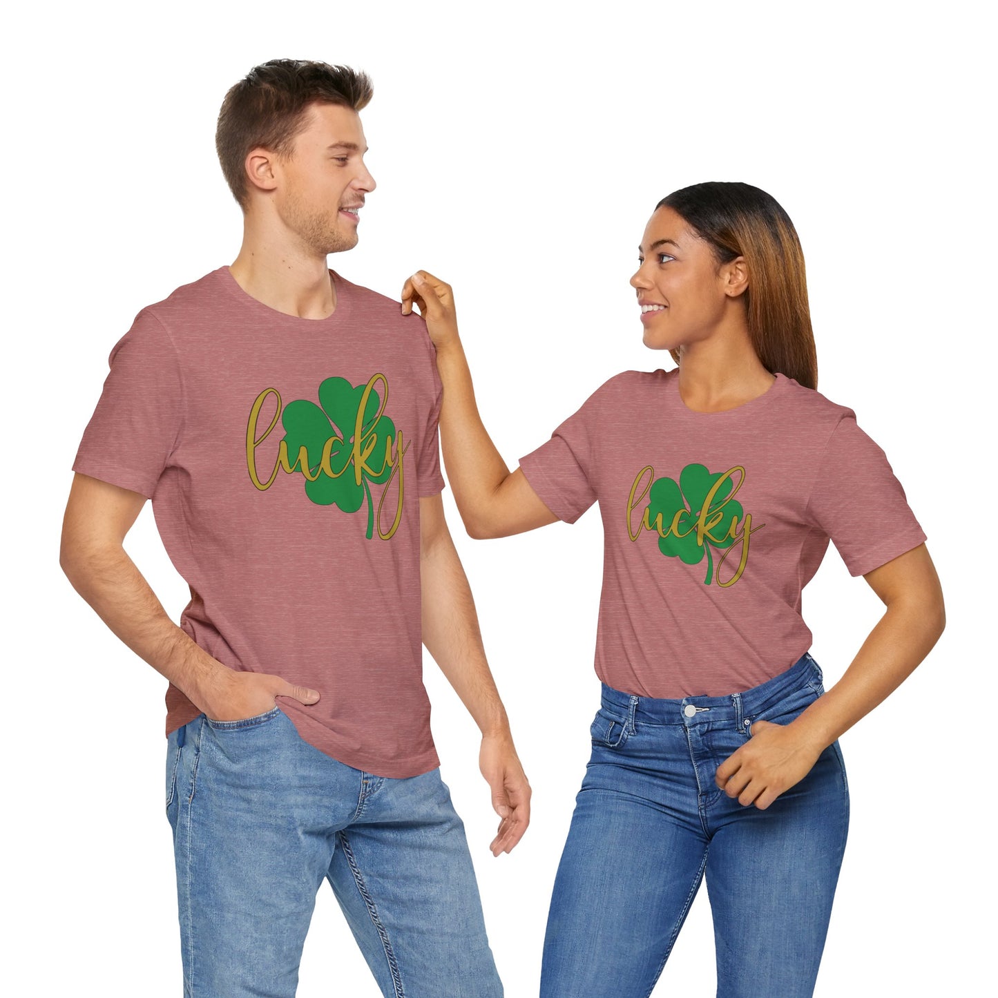 lucky gold Short Sleeve Tee