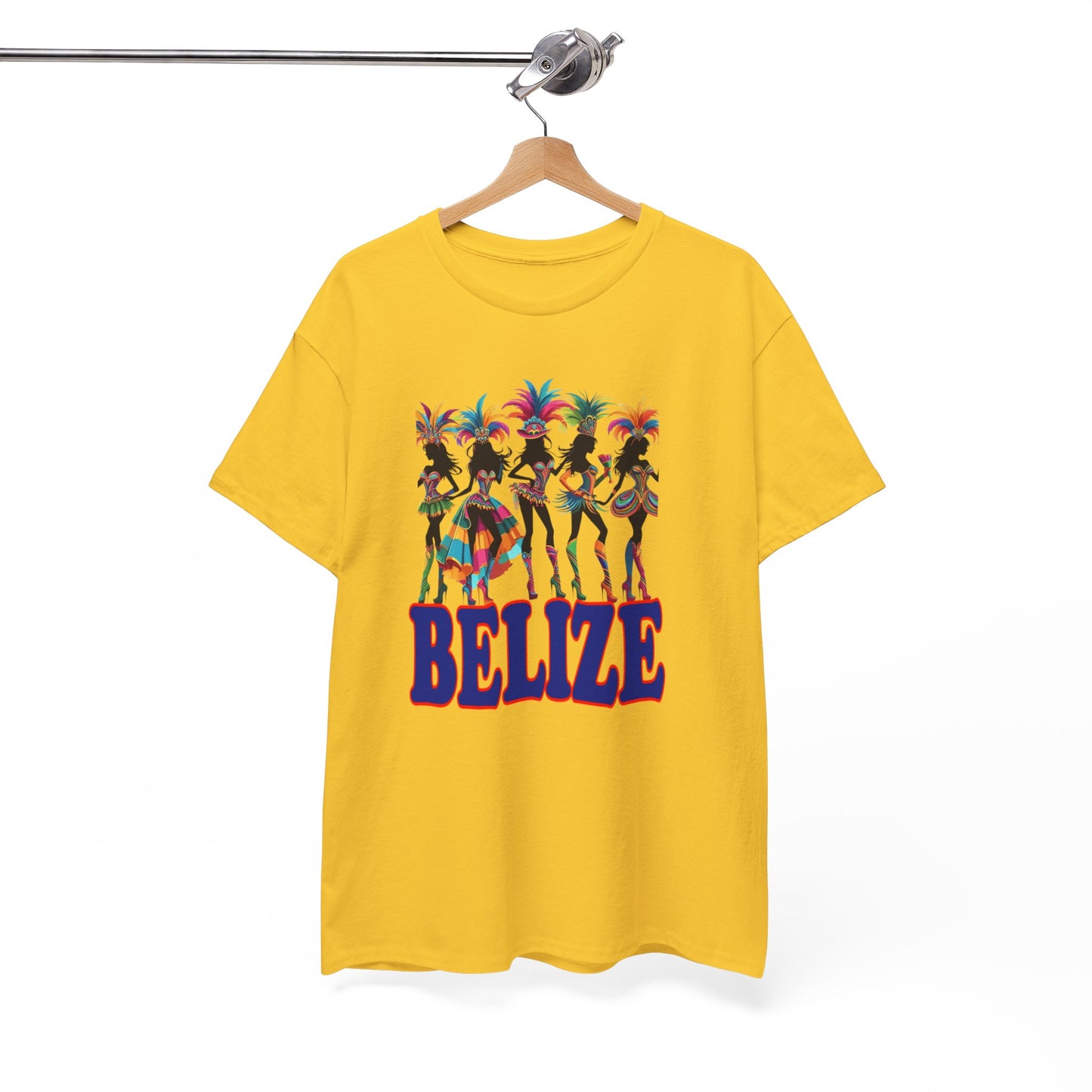 Belize Carnival Vibes Unisex Heavy Cotton Tee