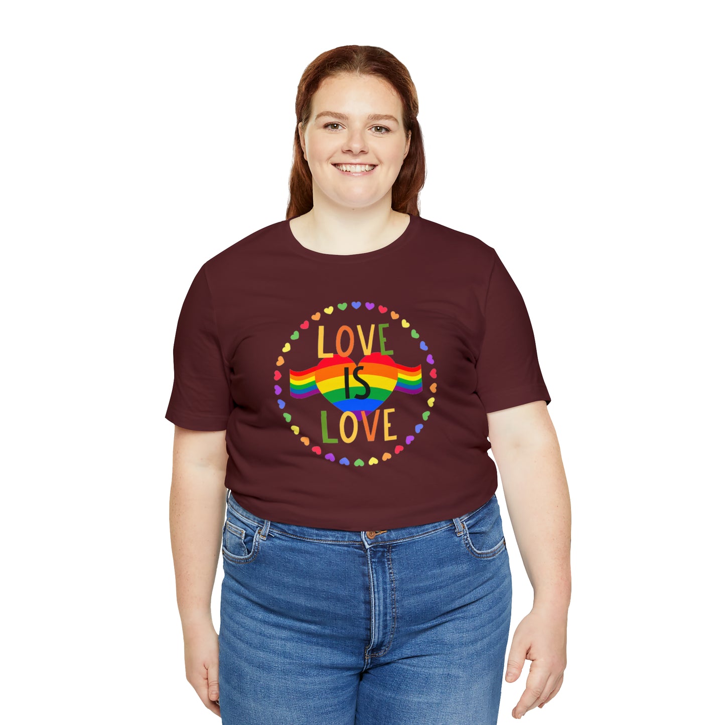 Love Unisex Jersey Short Sleeve Tee