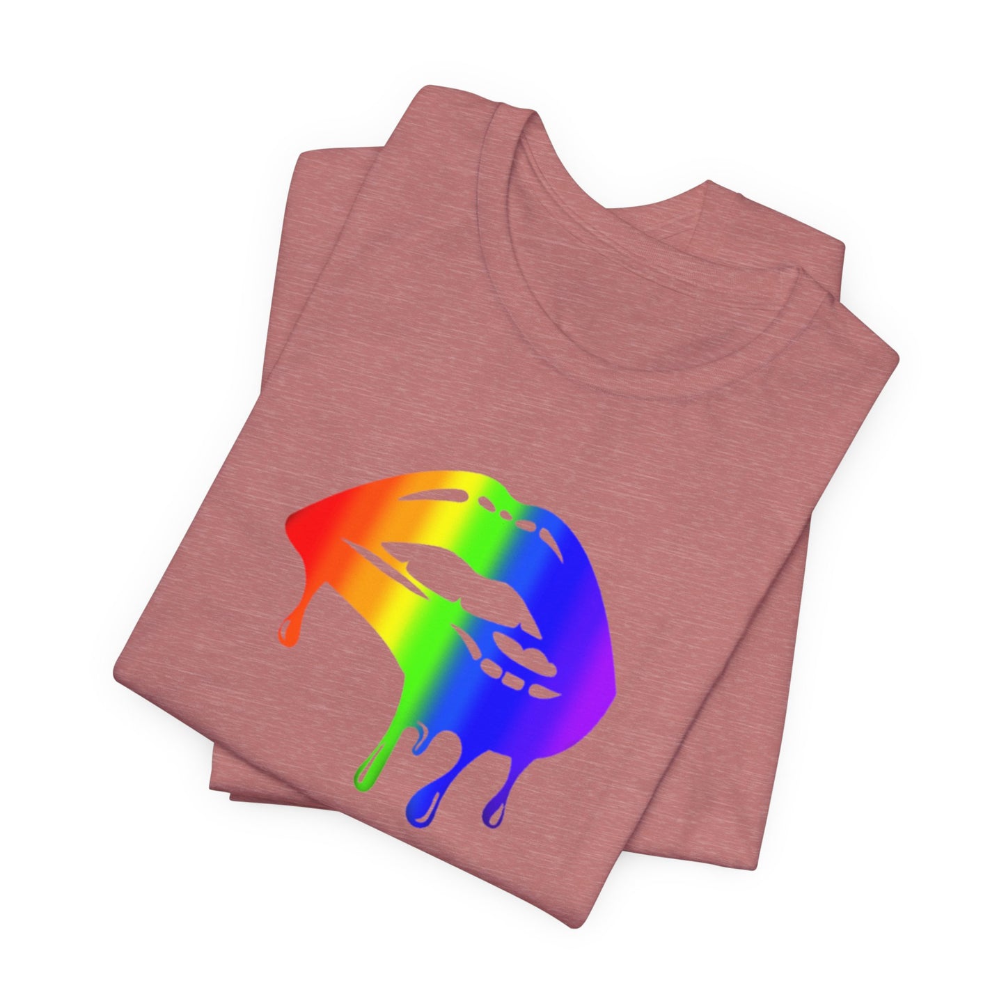 Pride lips Unisex Jersey Short Sleeve Tee