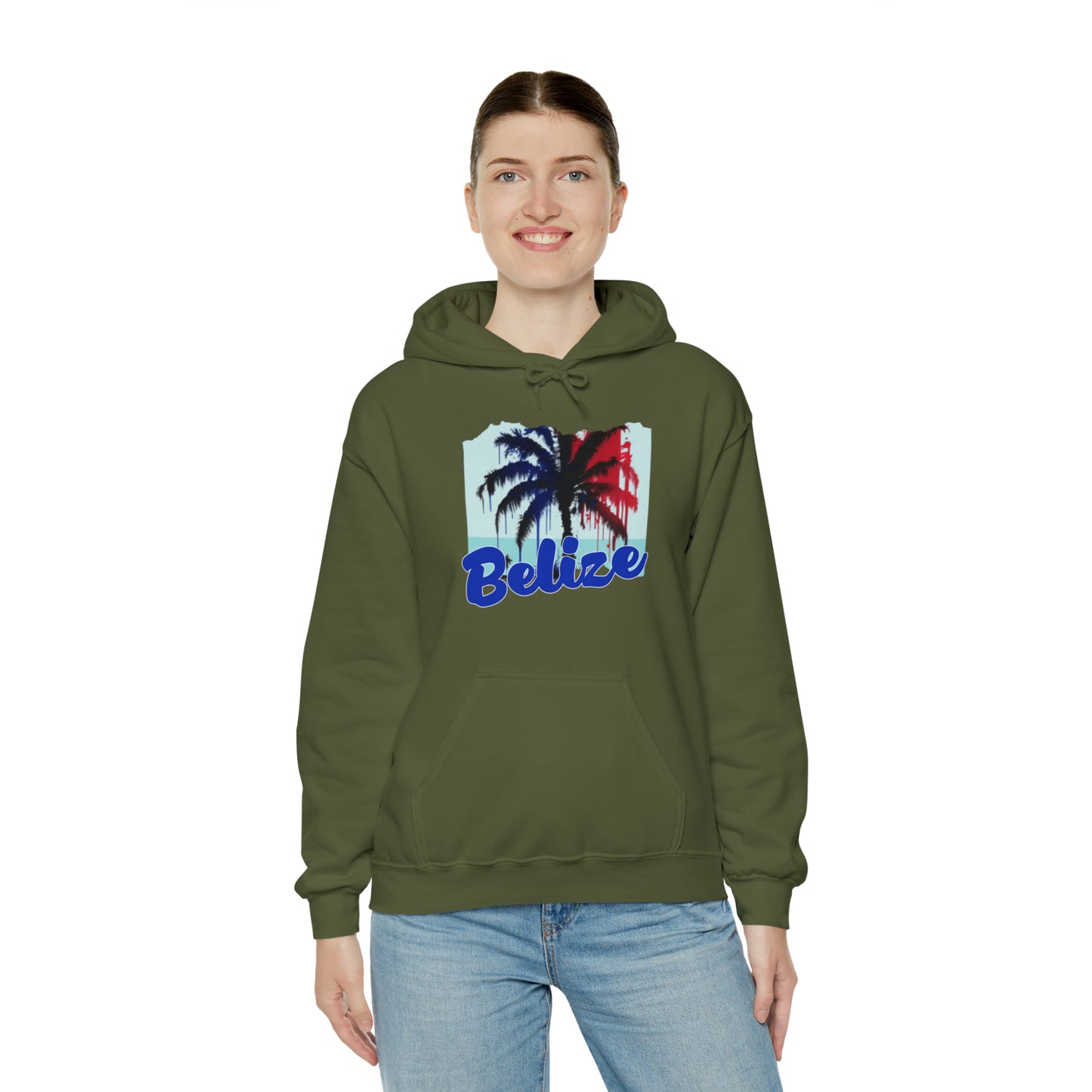 Belize Unisex Heavy Blend™ Hooded Sweatshirt