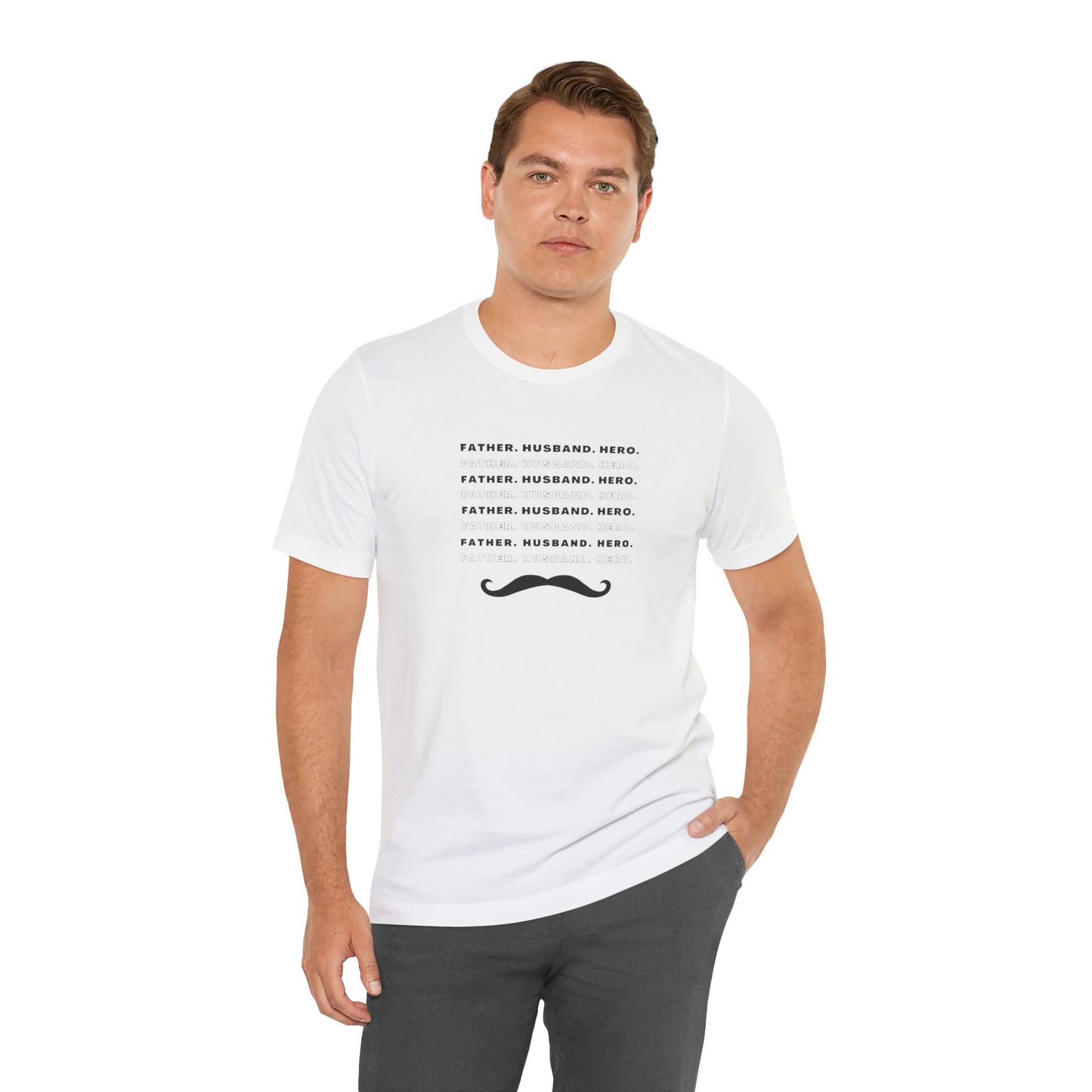 Moustache Unisex Jersey Short Sleeve Tee