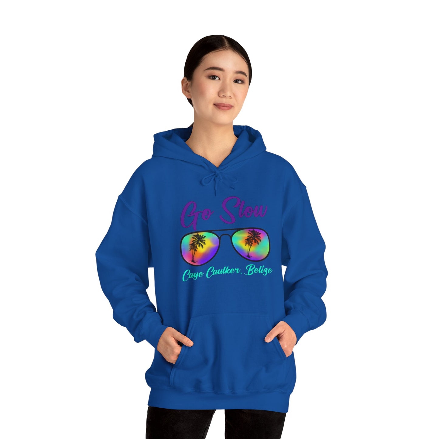 Go Slow Glasses Unisex Heavy Blend™ Hooded Sweatshirt