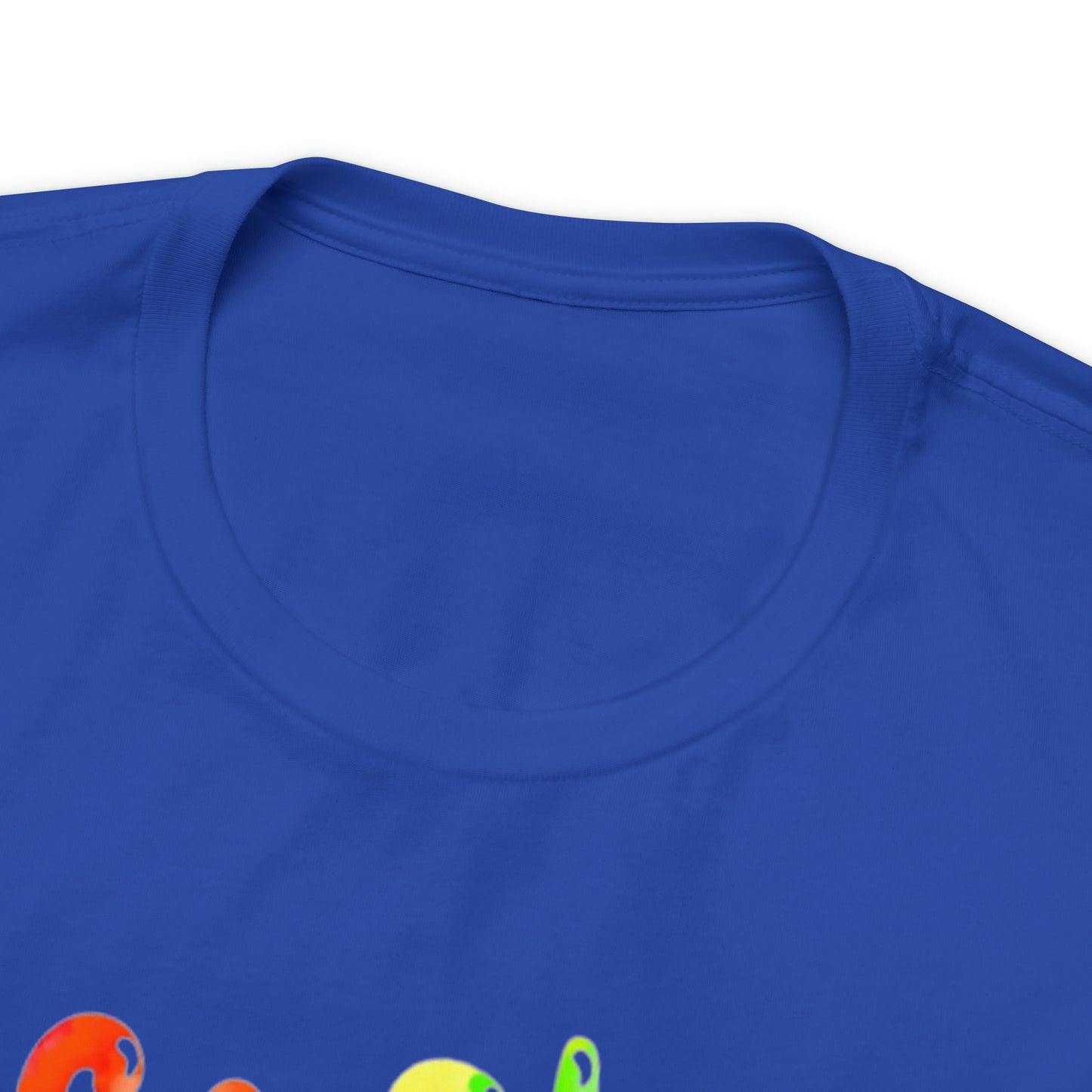 Go Slow Rainbow Unisex Jersey Short Sleeve Tee