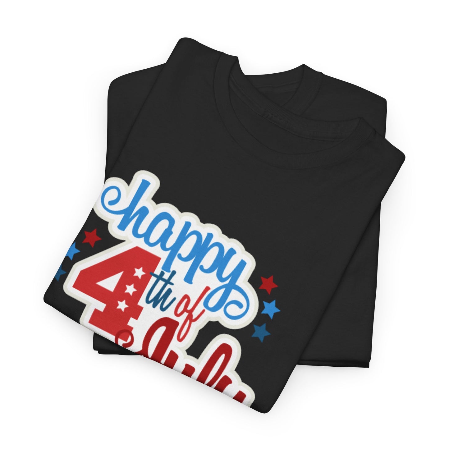 Happy 4th Unisex Heavy Cotton Tee