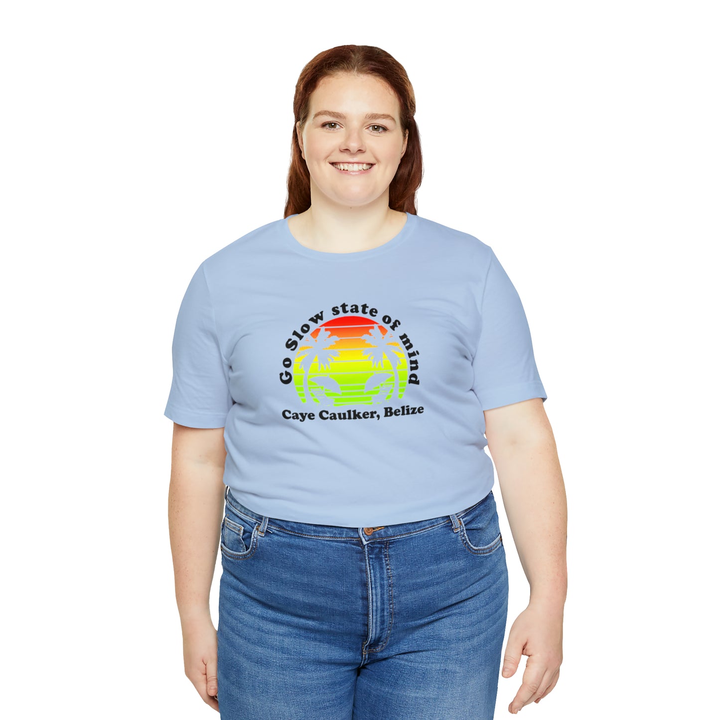 Unisex Go Slow State of mind Short Sleeve Tee