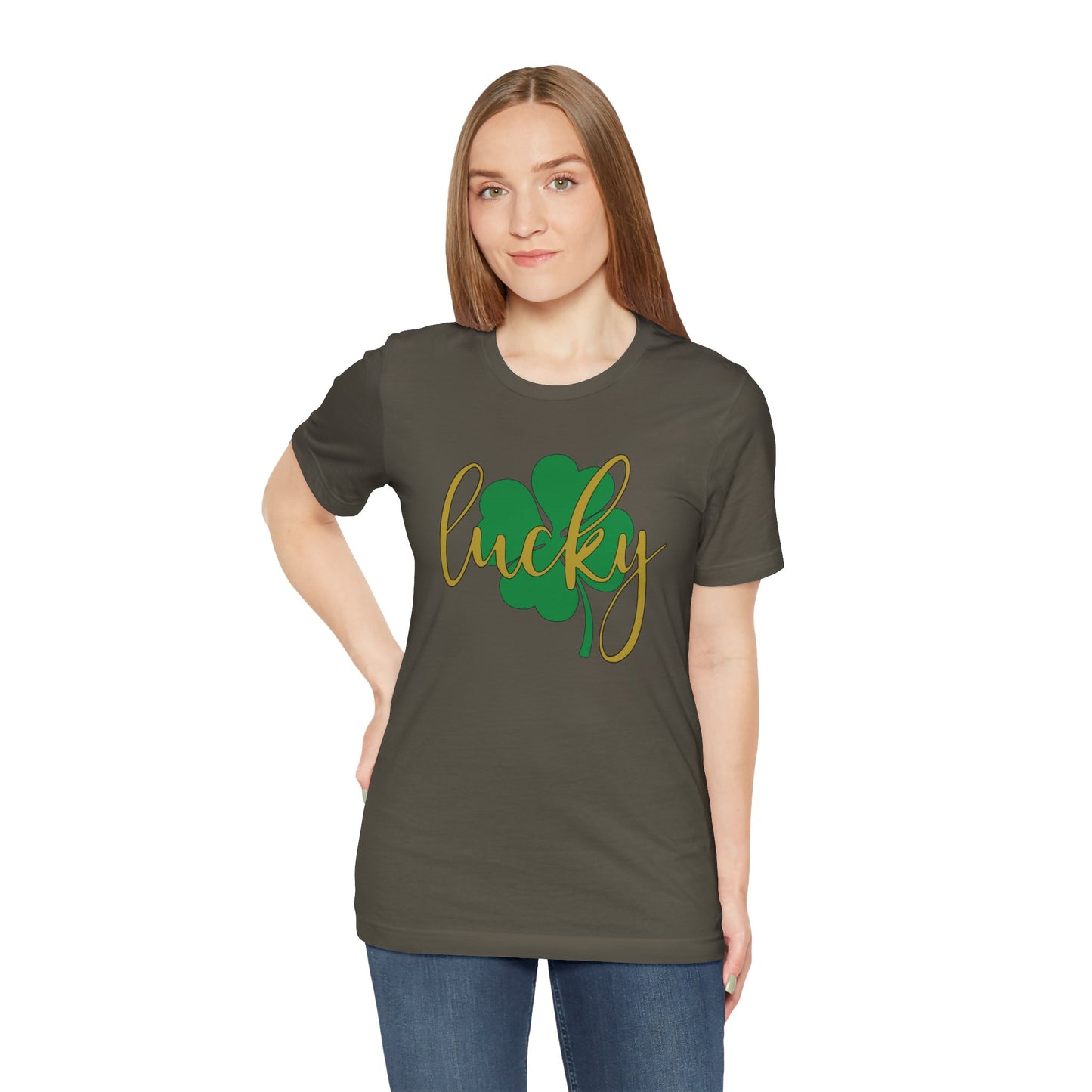 lucky gold Short Sleeve Tee