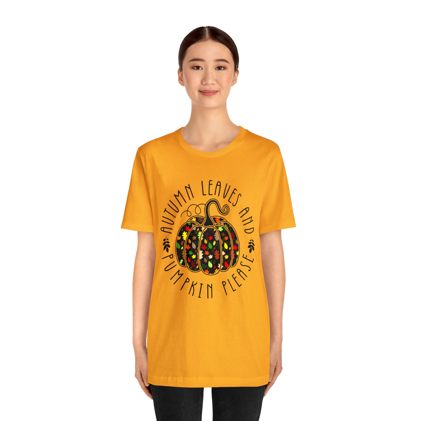 Autumn leaves Unisex Jersey Short Sleeve Tee