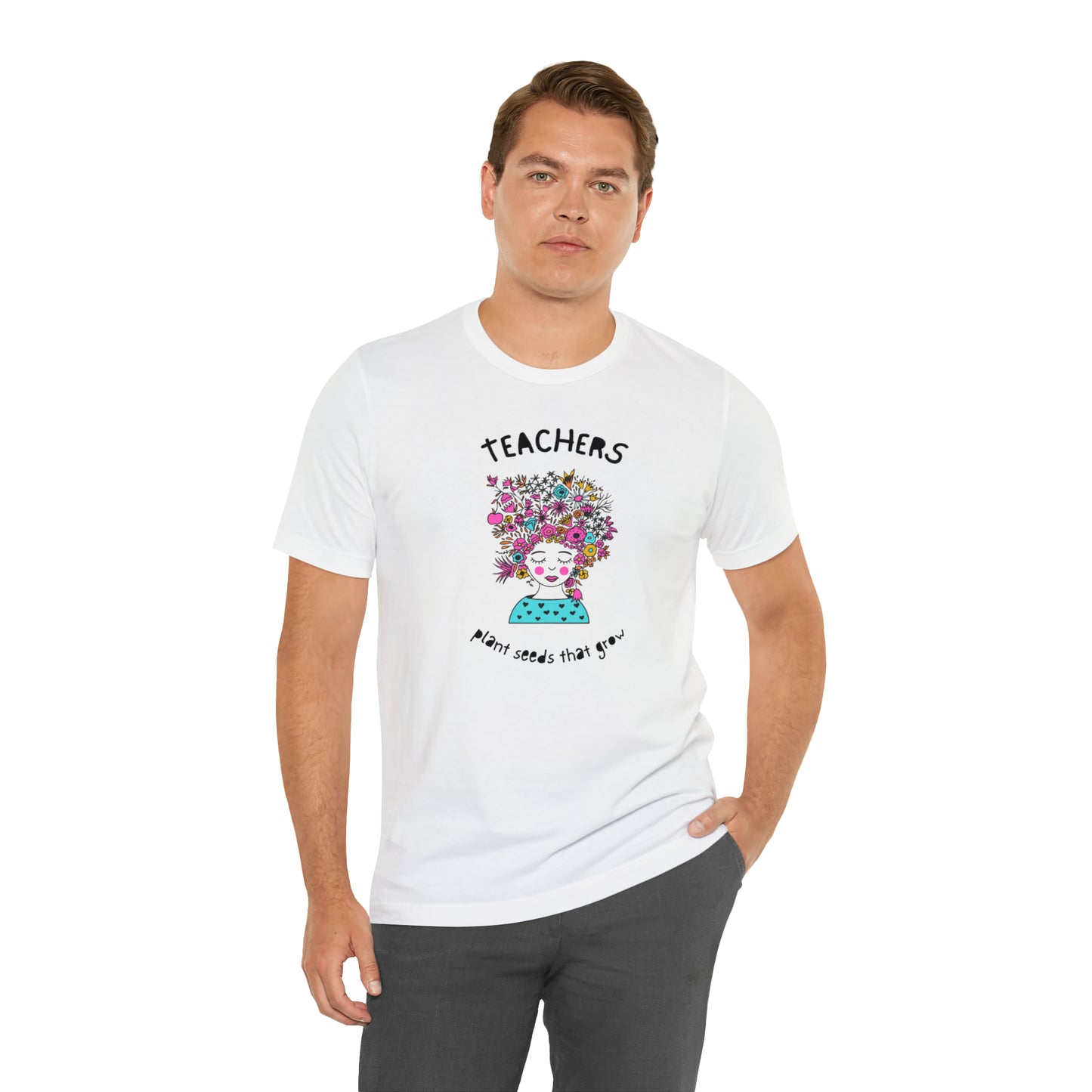 Plant seeds Unisex Jersey Short Sleeve Tee