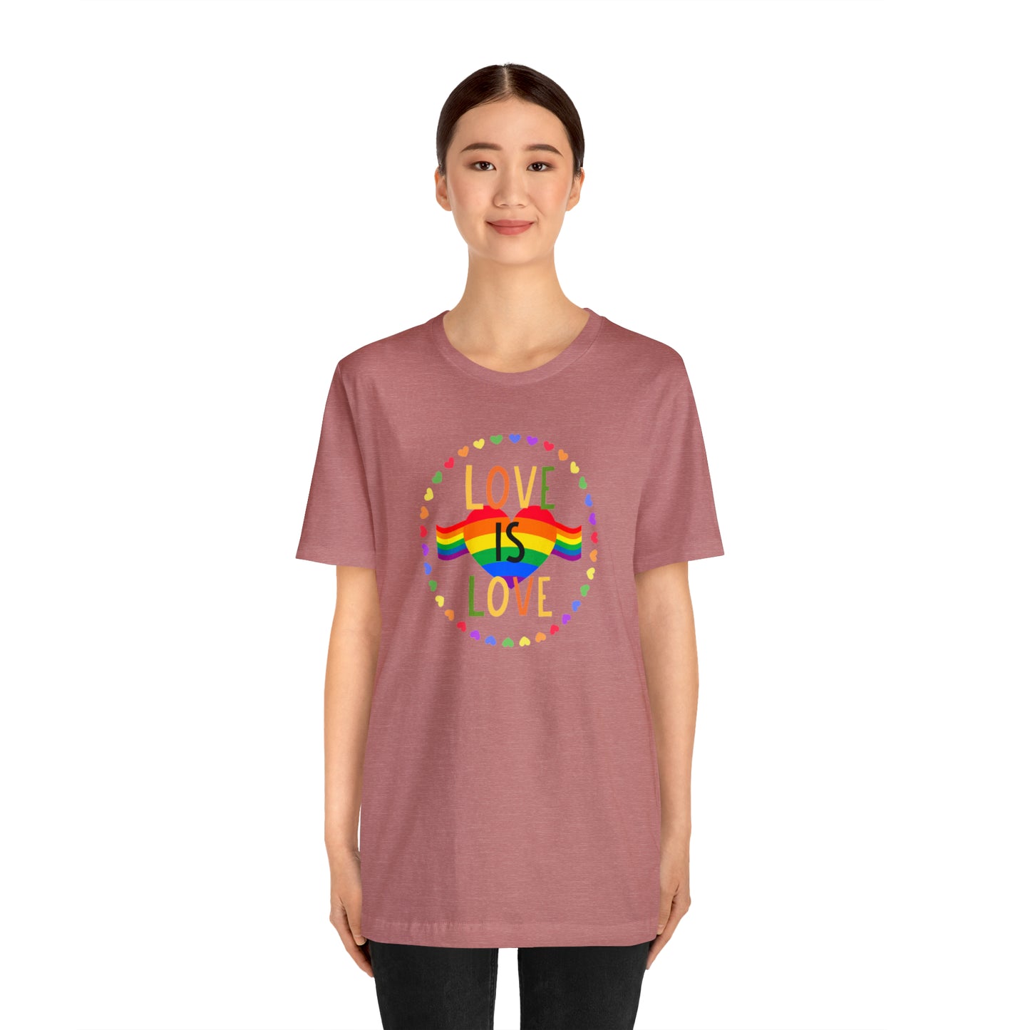 Love Unisex Jersey Short Sleeve Tee